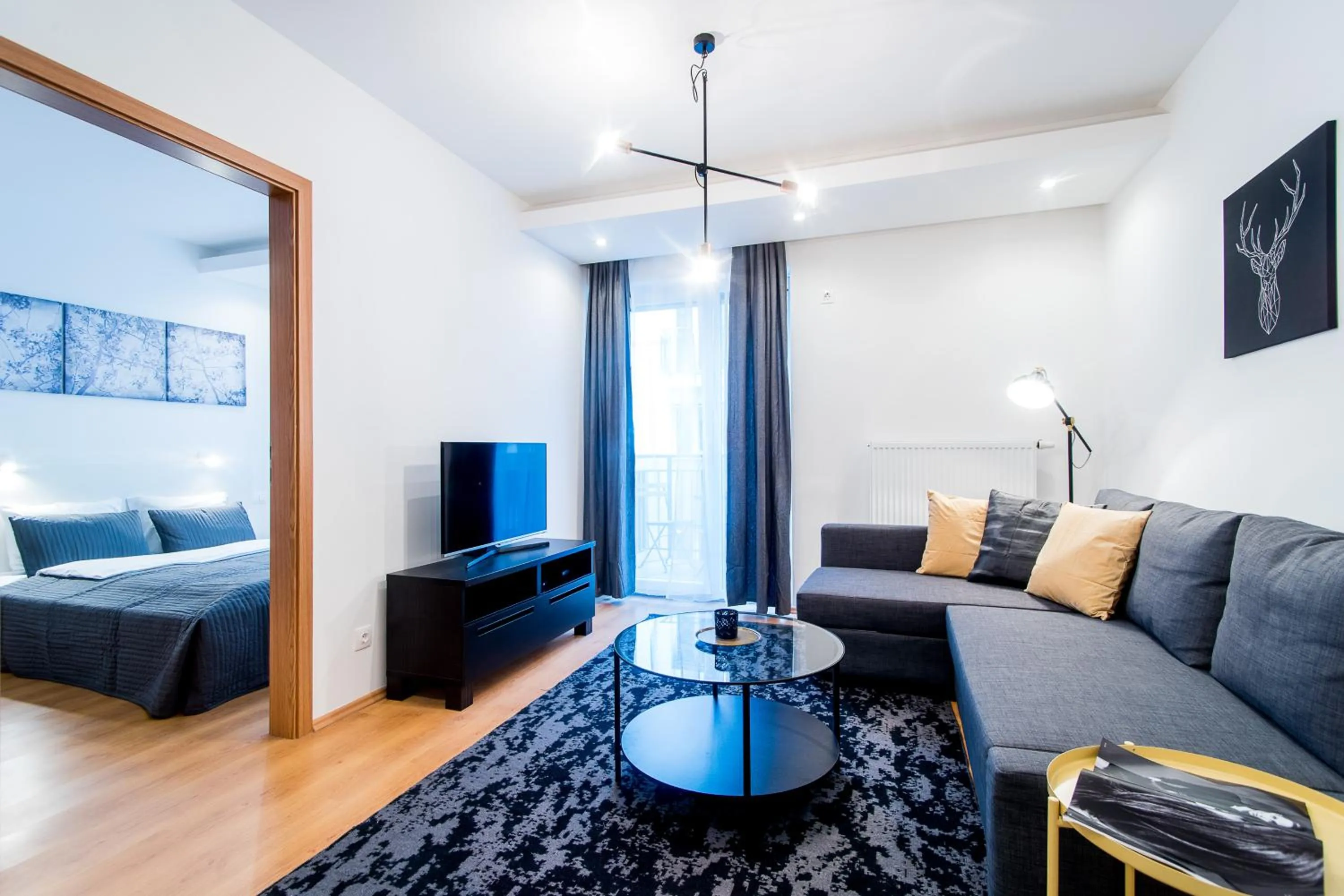 Living room in Vagabond Corvin