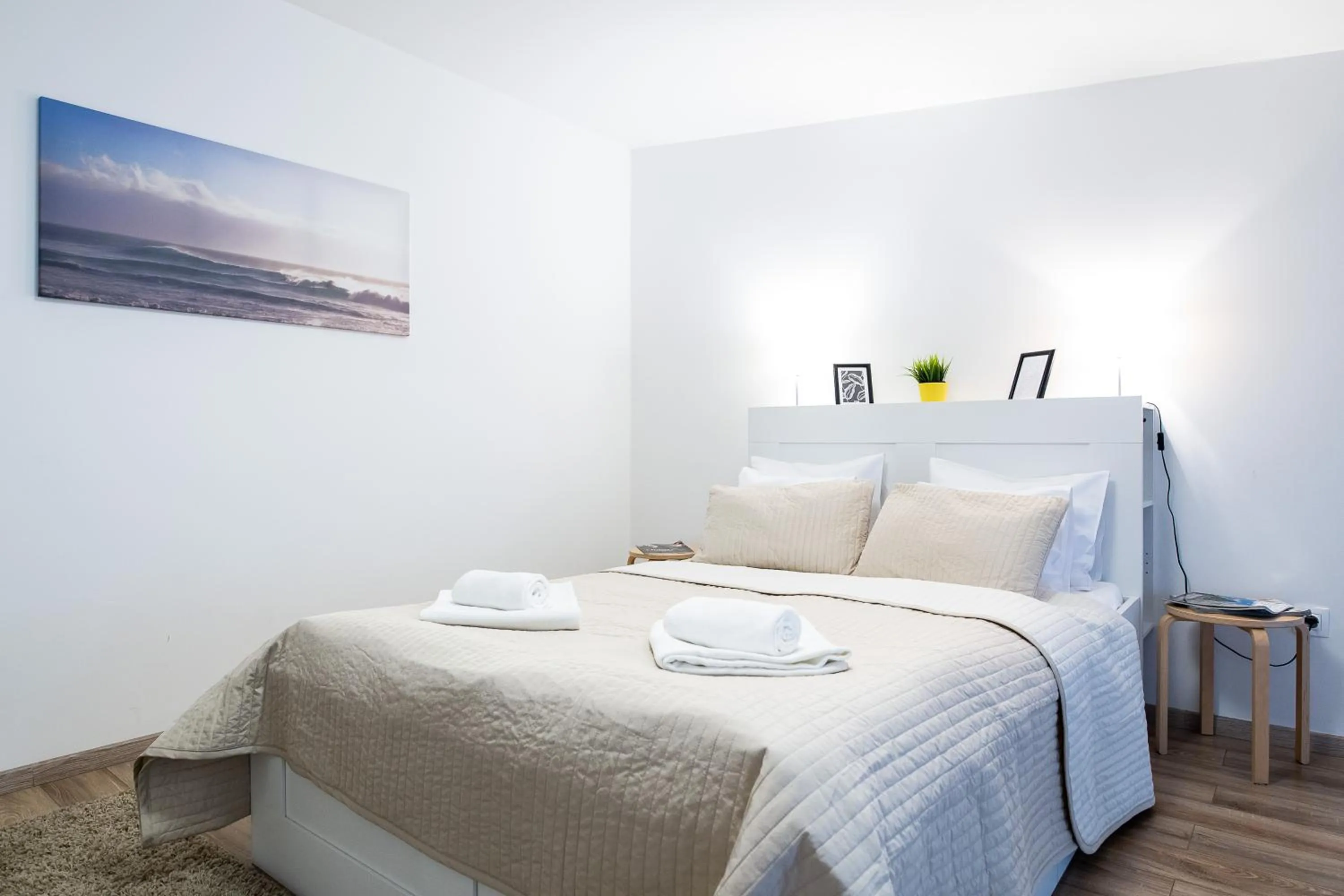 Bedroom, Bed in Vagabond Corvin