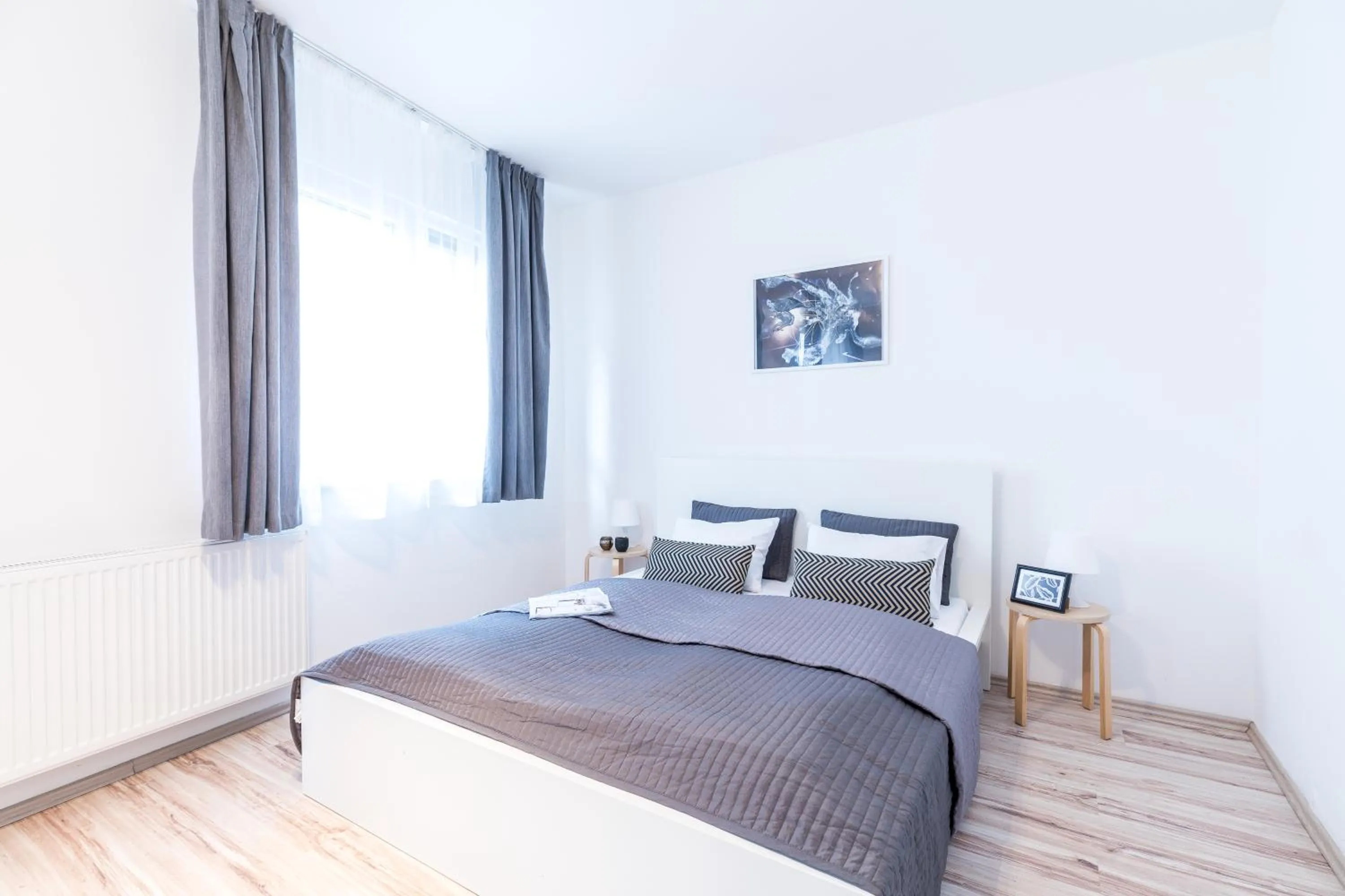 Bedroom, Bed in Vagabond Corvin