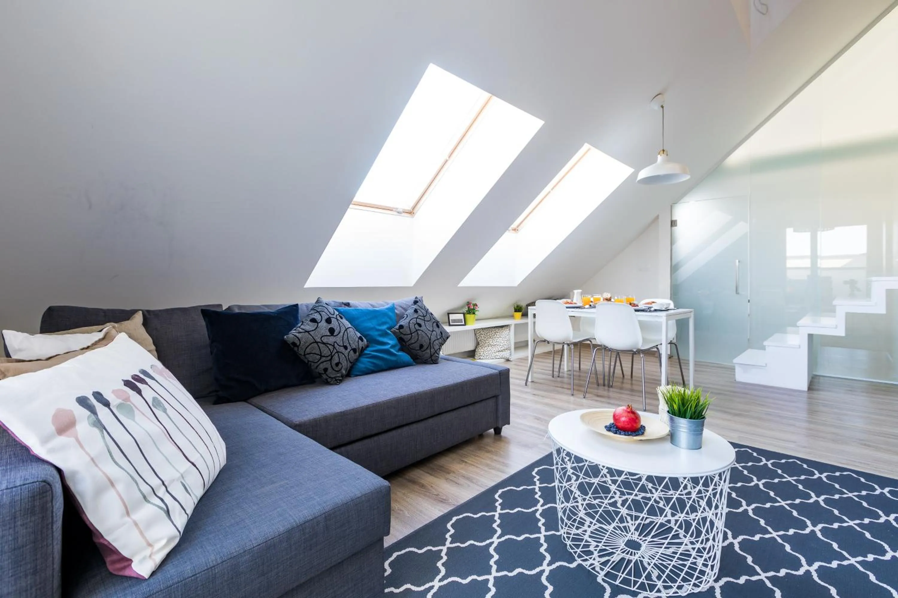 Living room in Vagabond Corvin