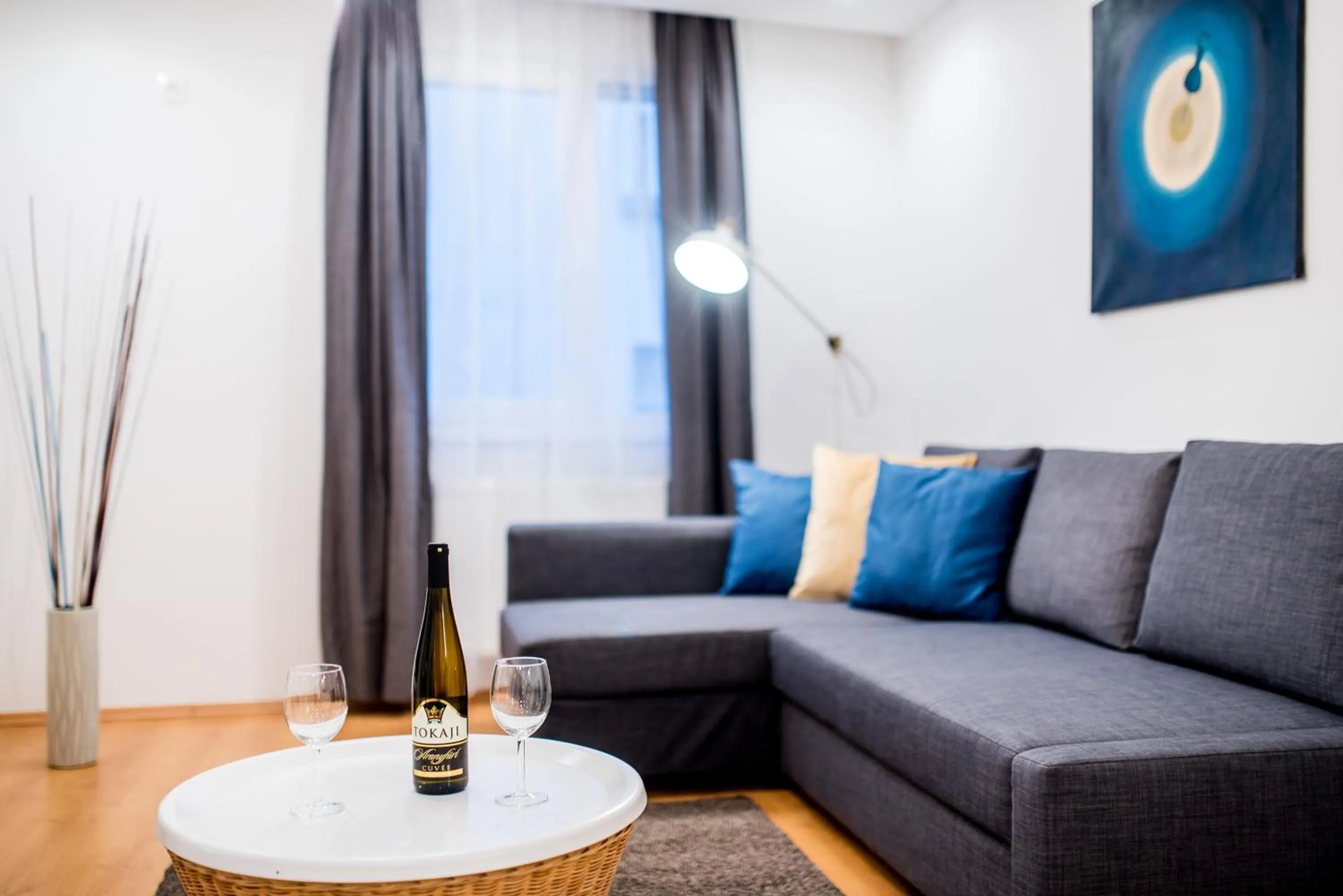 Living room in Vagabond Corvin