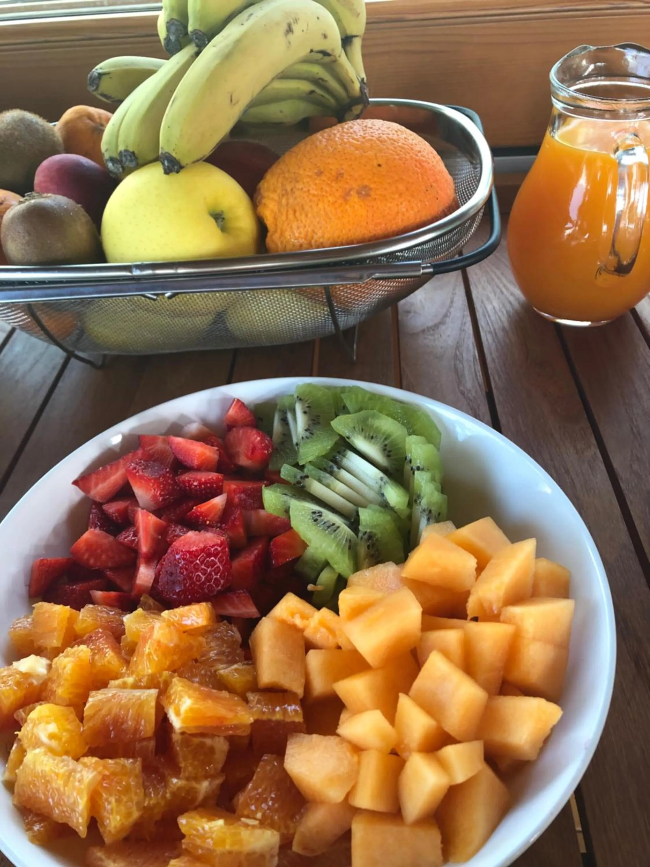 Buffet breakfast in Villa Giulia - Sicilian Luxury Garden