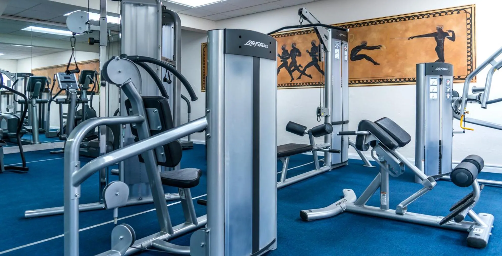 Fitness centre/facilities in Coral Reef Club