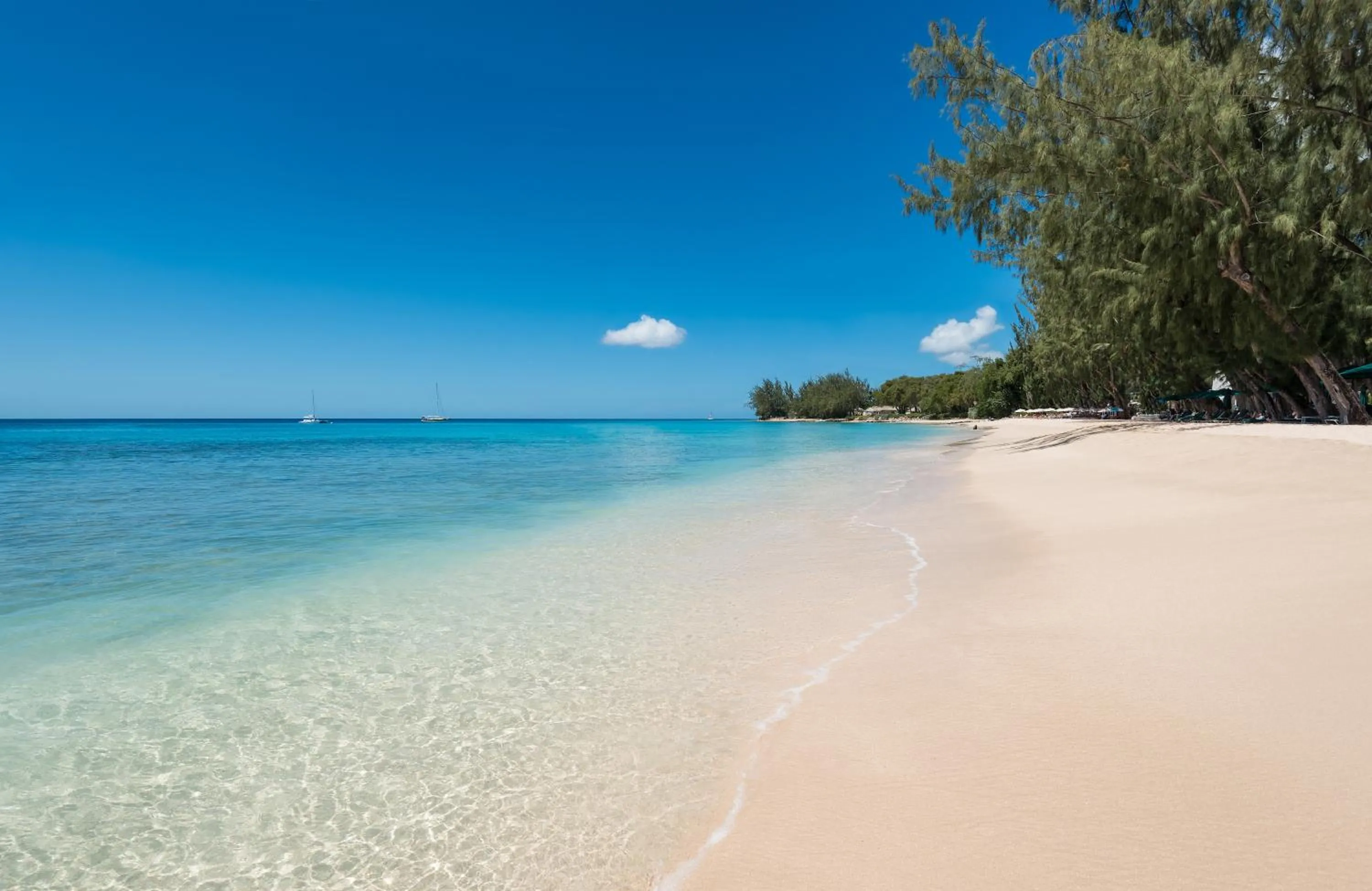 Beach in Coral Reef Club