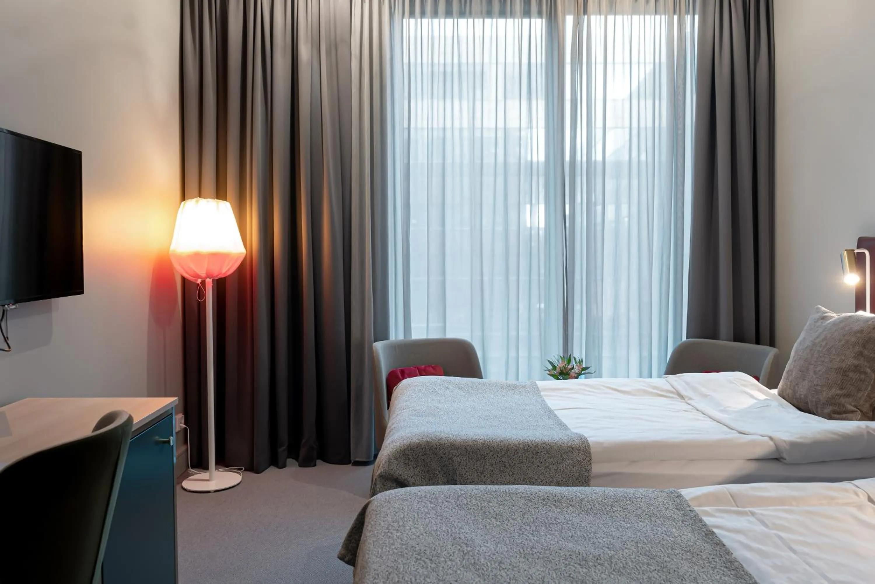 Bed in Elite Hotel Academia