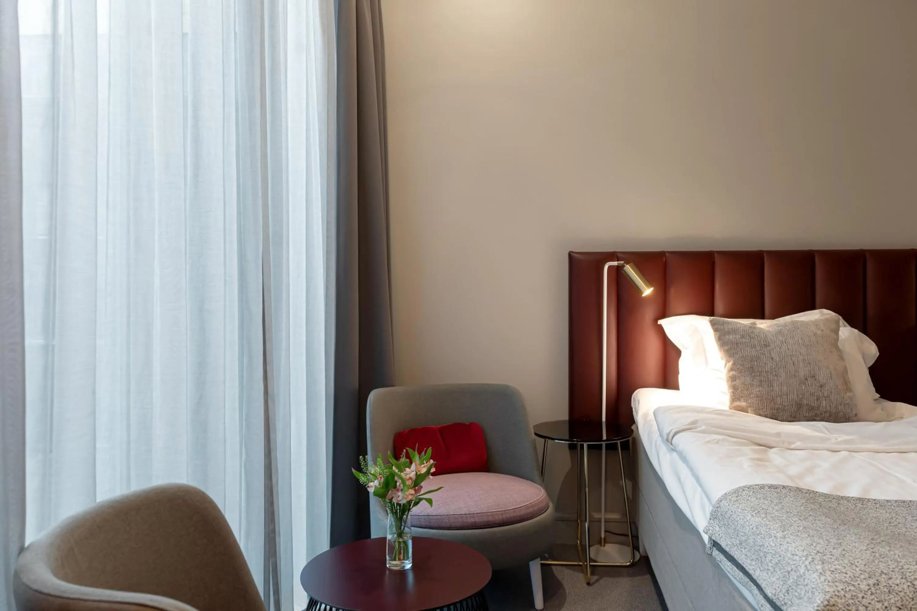 Bed in Elite Hotel Academia