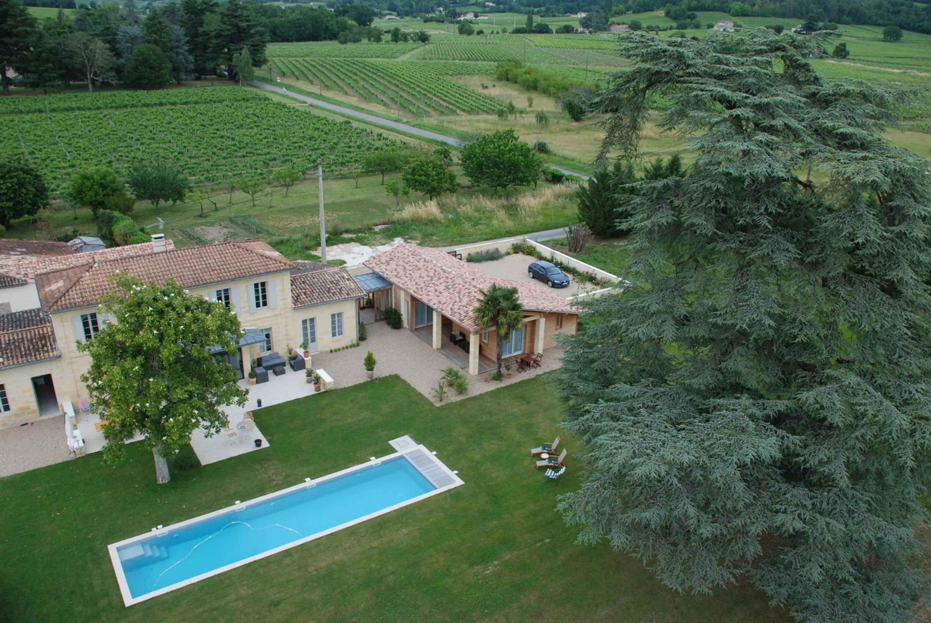 Bird's eye view in Les Ambèles