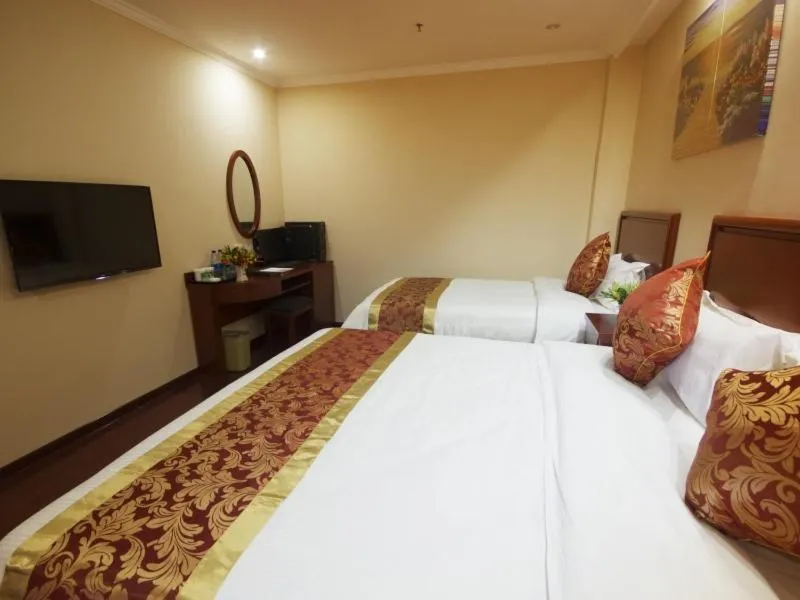 Bed in GreenTree Inn HeNan AnYang ShuGuang Road Shuguang New Community Business Hotel