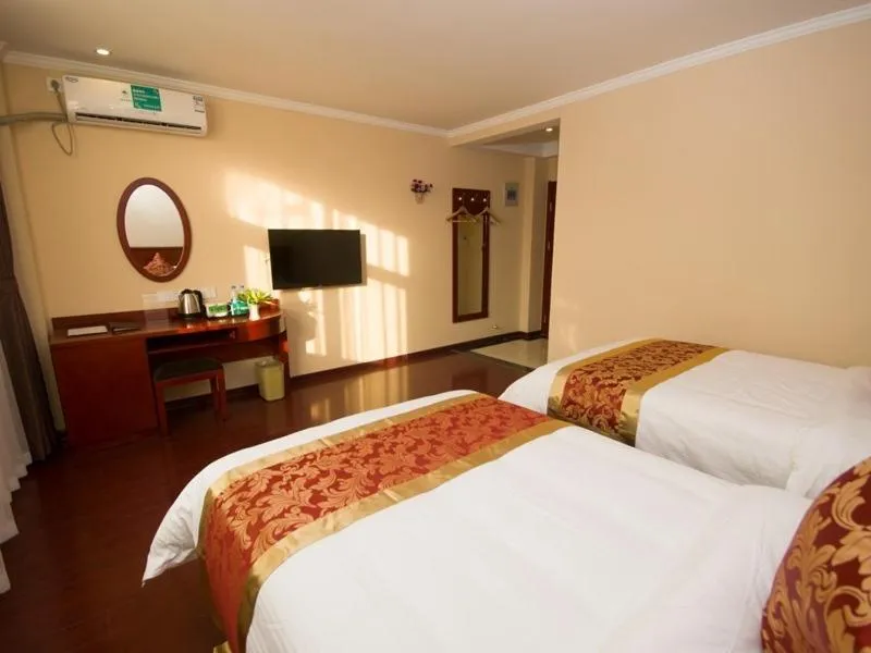Bed in GreenTree Inn HeNan AnYang ShuGuang Road Shuguang New Community Business Hotel