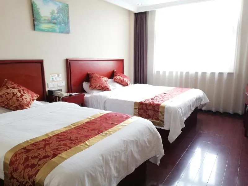 Bed in GreenTree Inn HeNan AnYang ShuGuang Road Shuguang New Community Business Hotel