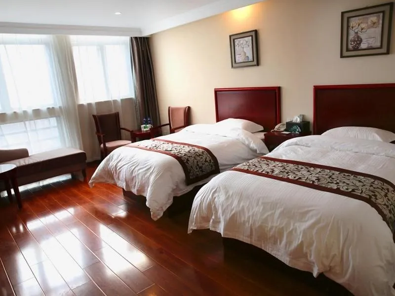 Bed in GreenTree Inn AnHui BengBu Yudu Avenue Xinhe Rd. Express Hotel