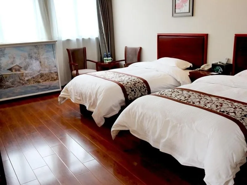 Bed in GreenTree Inn AnHui BengBu Yudu Avenue Xinhe Rd. Express Hotel