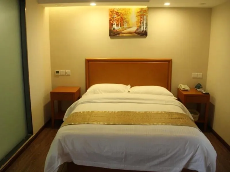 Bed in GreenTree Inn Hebei Langfang Guangyang District Bus Main Station Xinhua Road Business Hotel