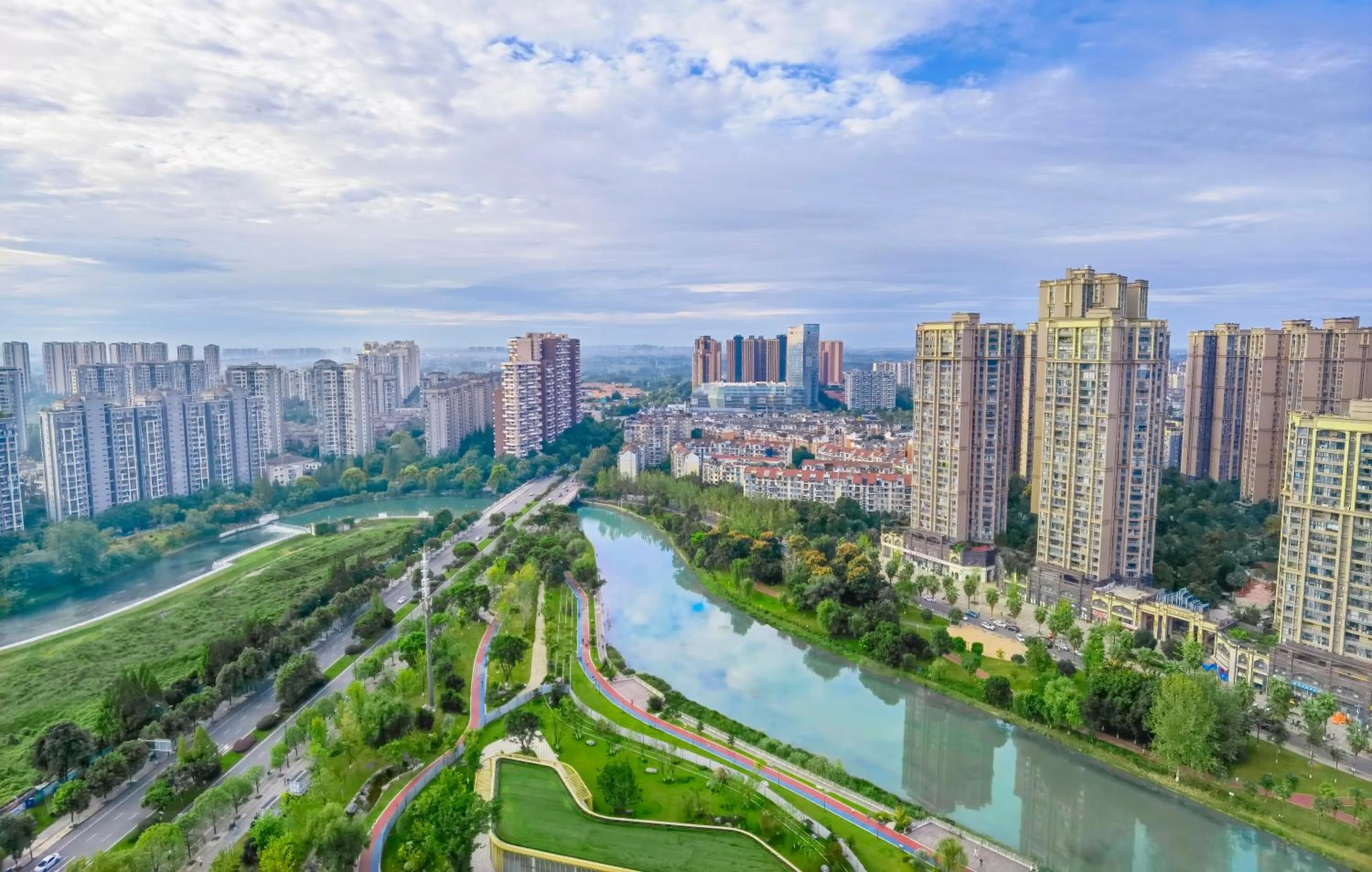 River view in Crowne Plaza Chengdu Wenjiang by IHG