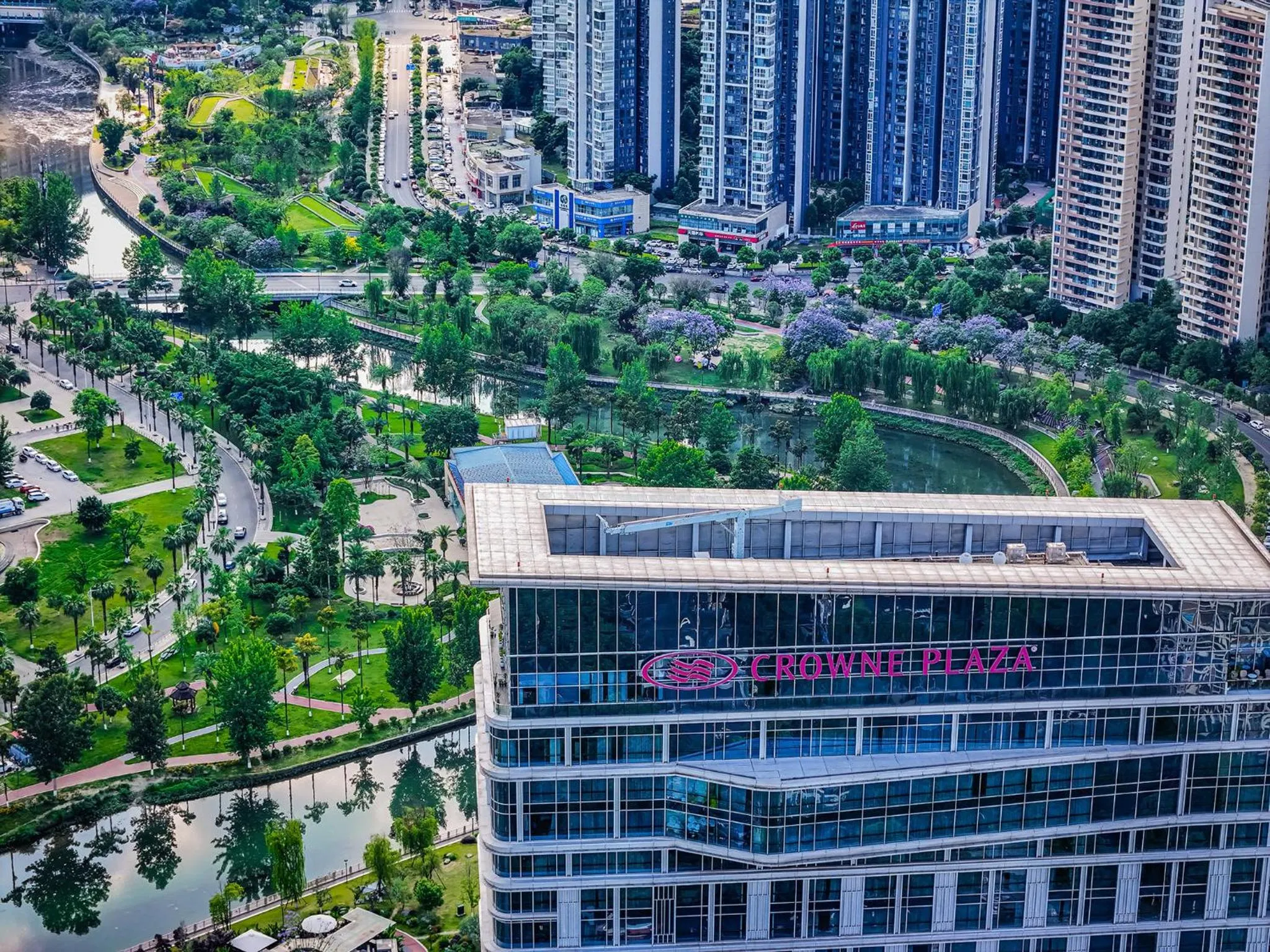 Property building in Crowne Plaza Chengdu Wenjiang by IHG