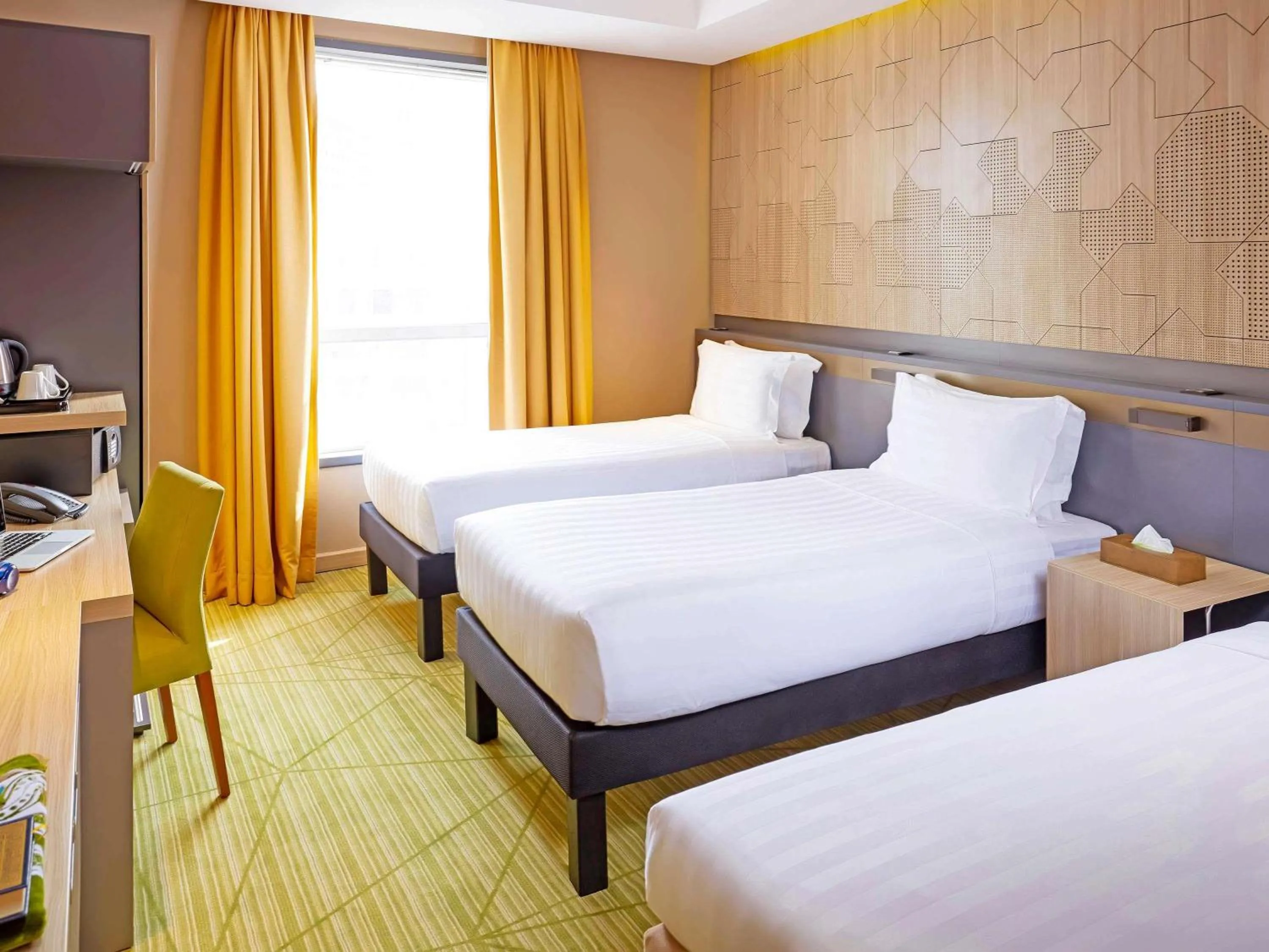 Bedroom, Bed in ibis Styles Makkah