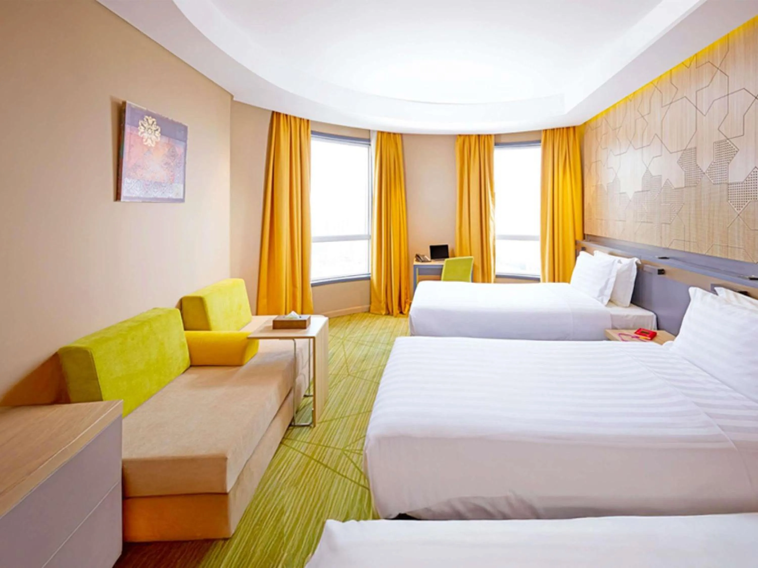 Bedroom, Bed in ibis Styles Makkah