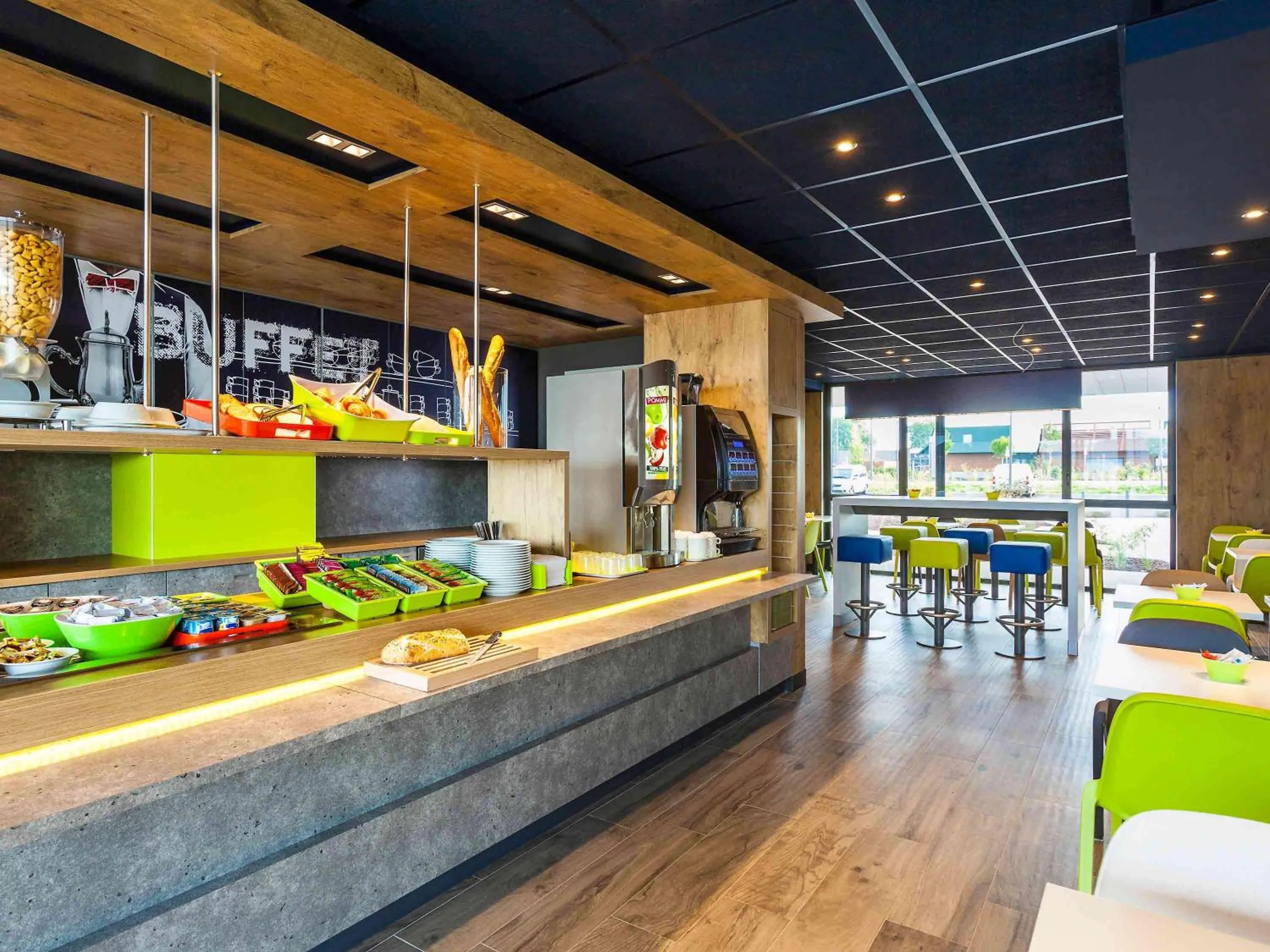 On site in ibis budget Sens