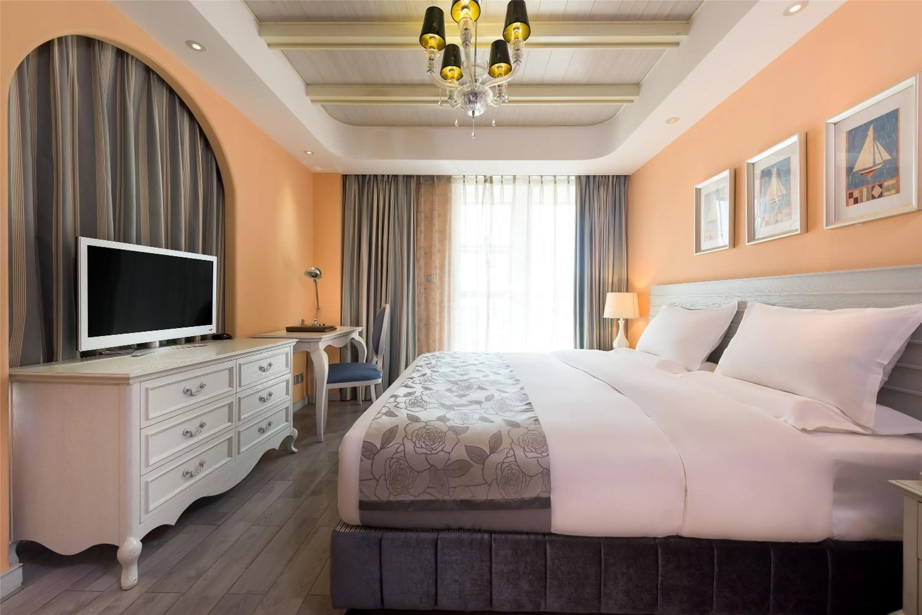 Bedroom, Bed in Mercure Xiamen Exhibition Centre