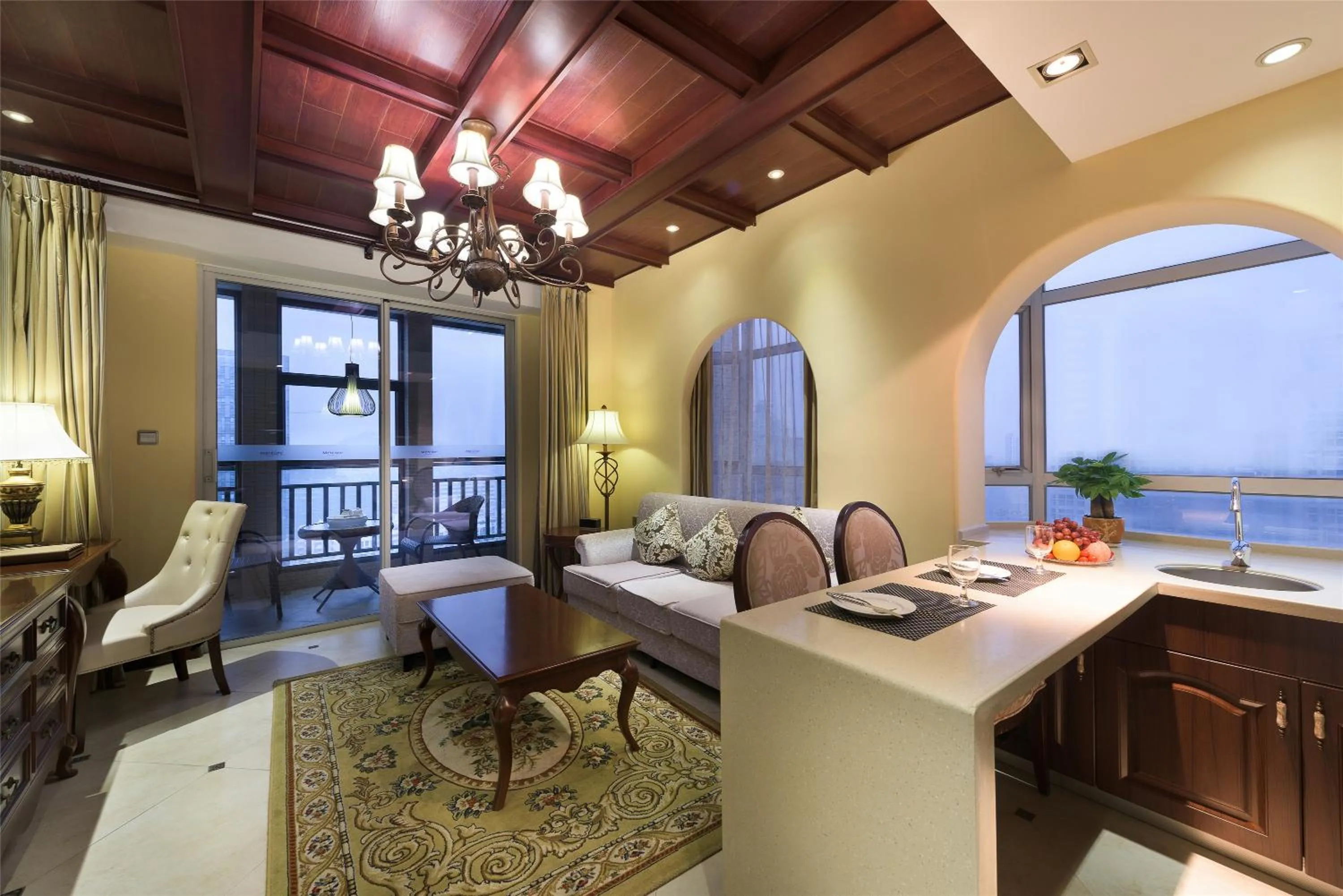 Living room, Bed in Mercure Xiamen Exhibition Centre