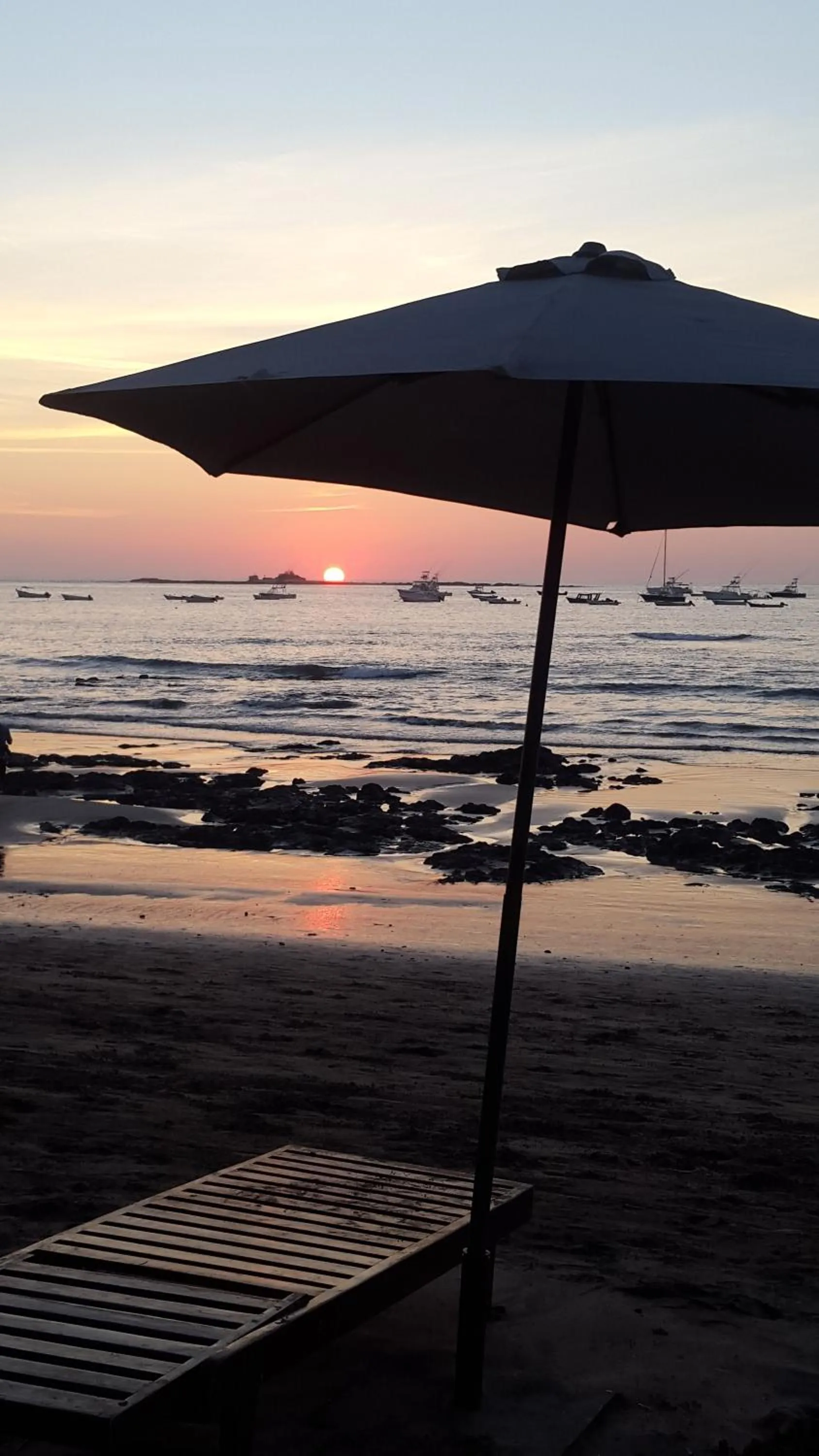 Sea view in Hotel La Palapa