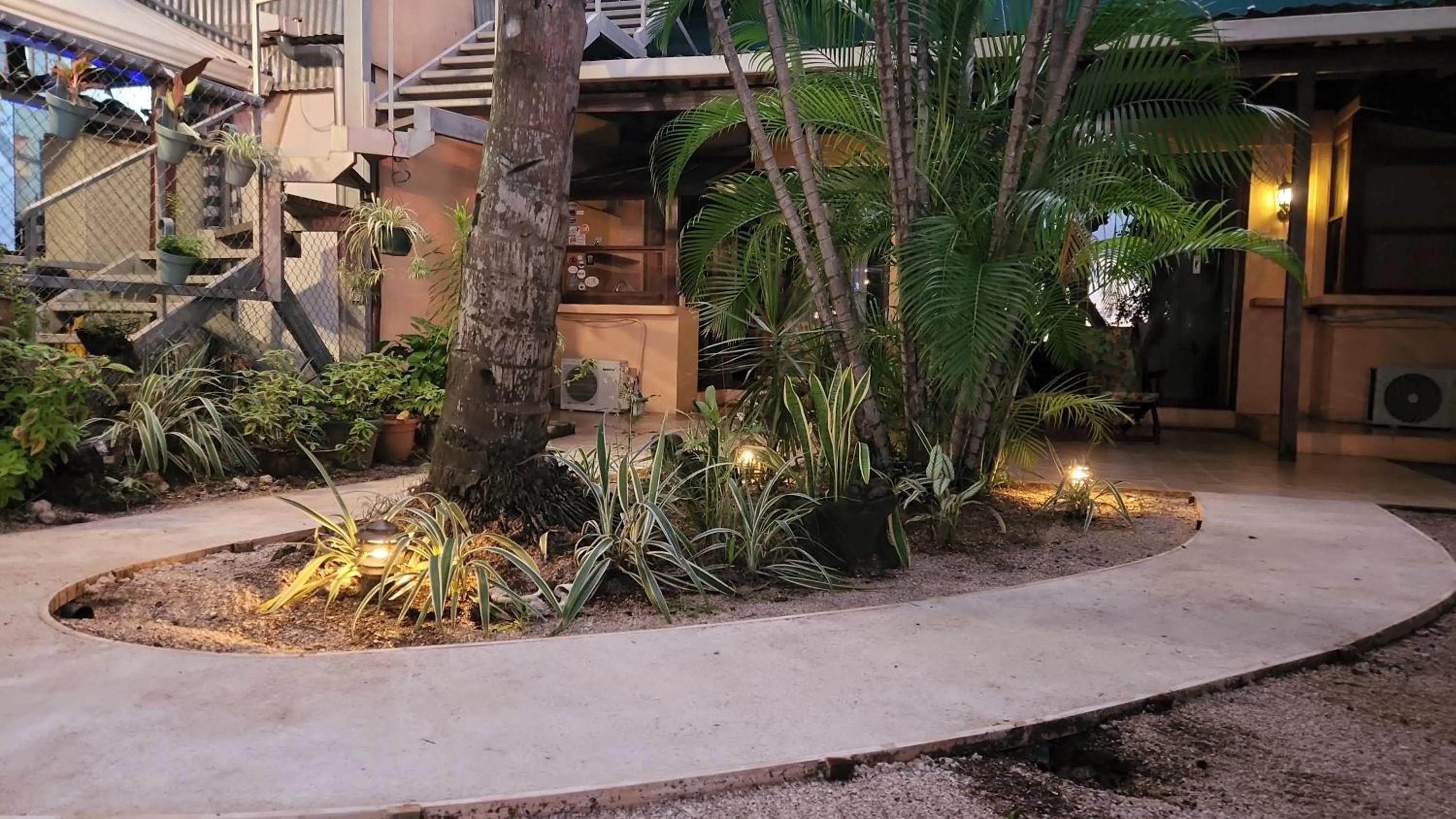 Garden in Hotel La Palapa