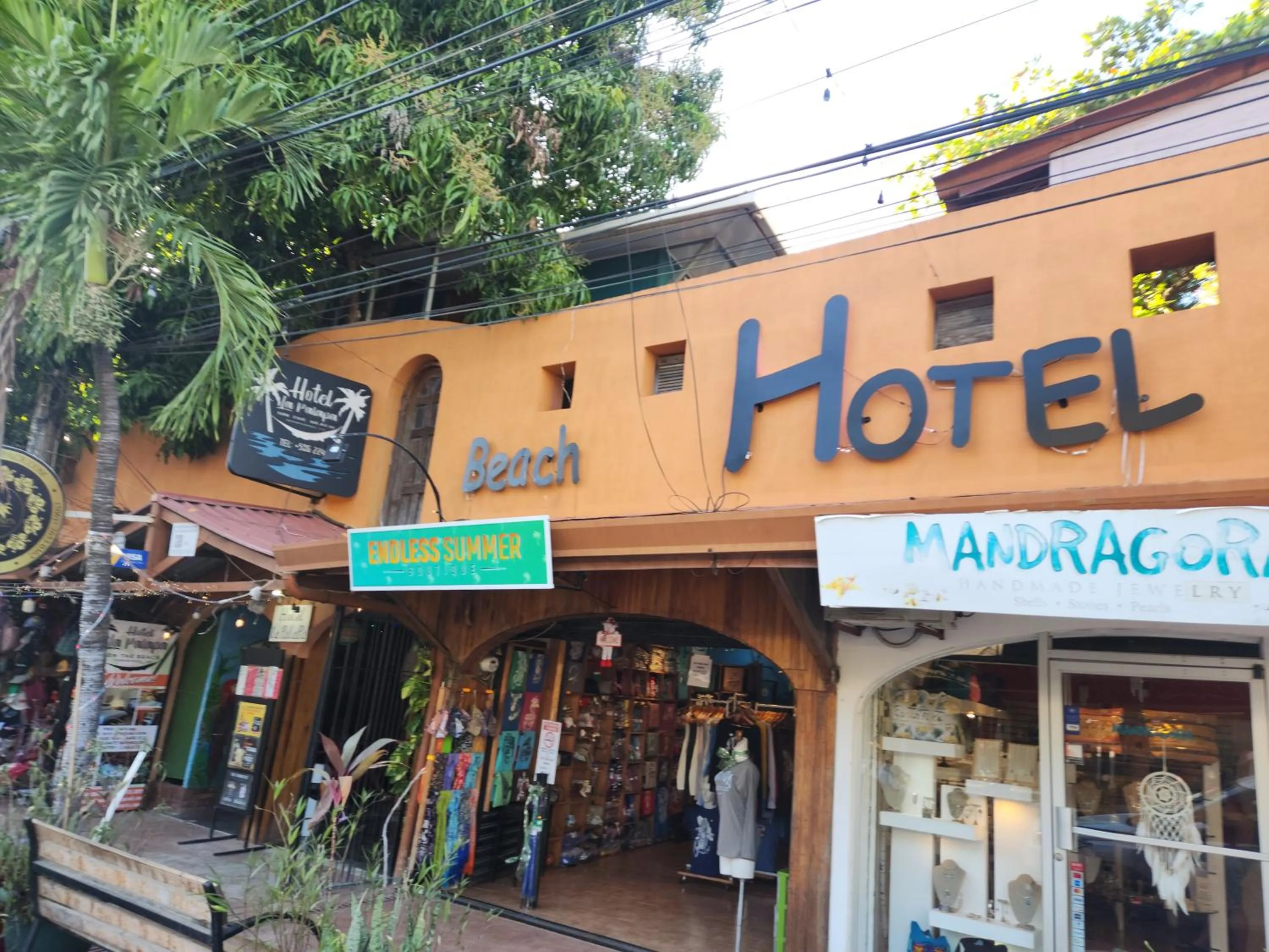 Facade/entrance in Hotel La Palapa