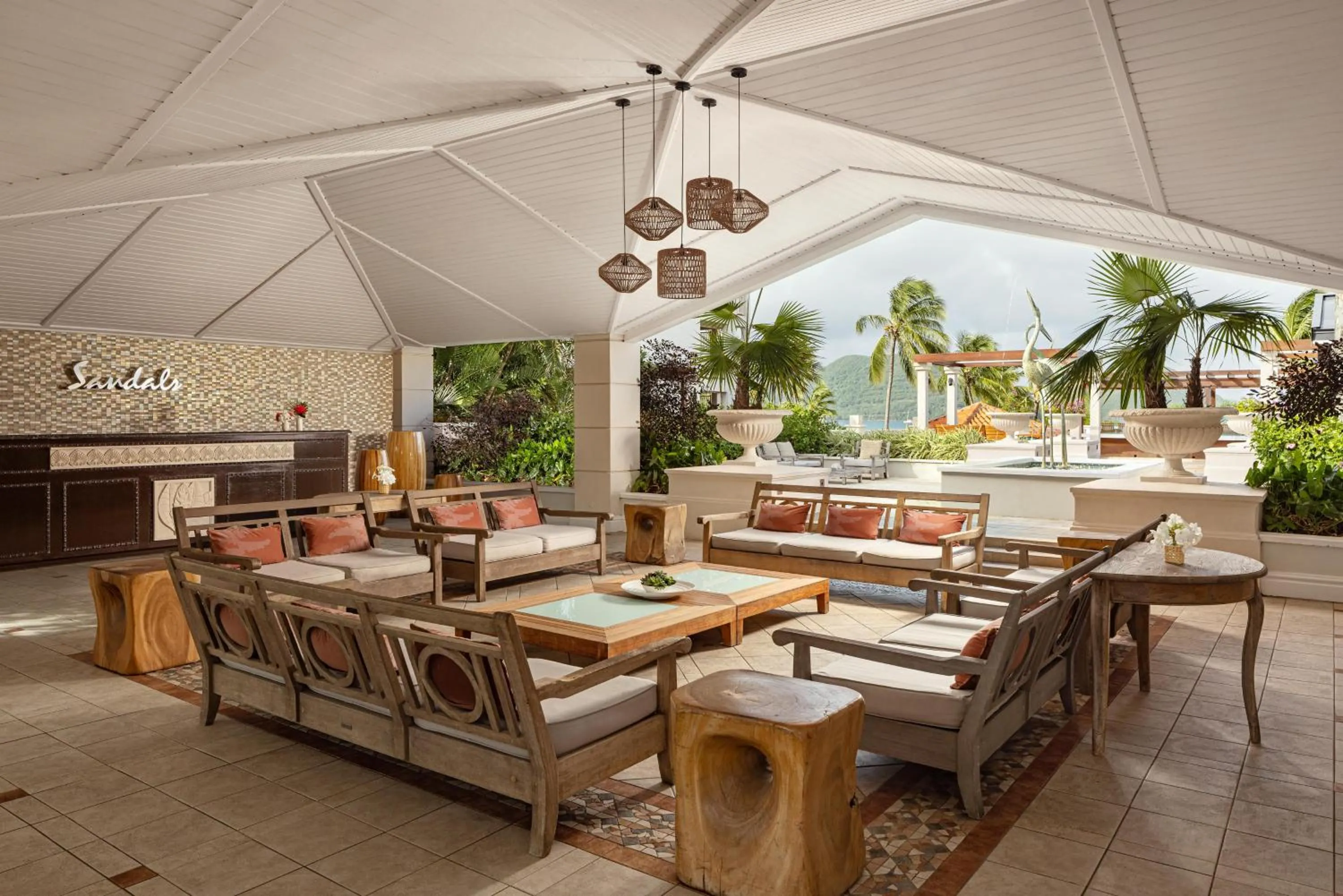 Lobby or reception in Sandals Grande St. Lucian Spa and Beach All Inclusive Resort - Couples Only