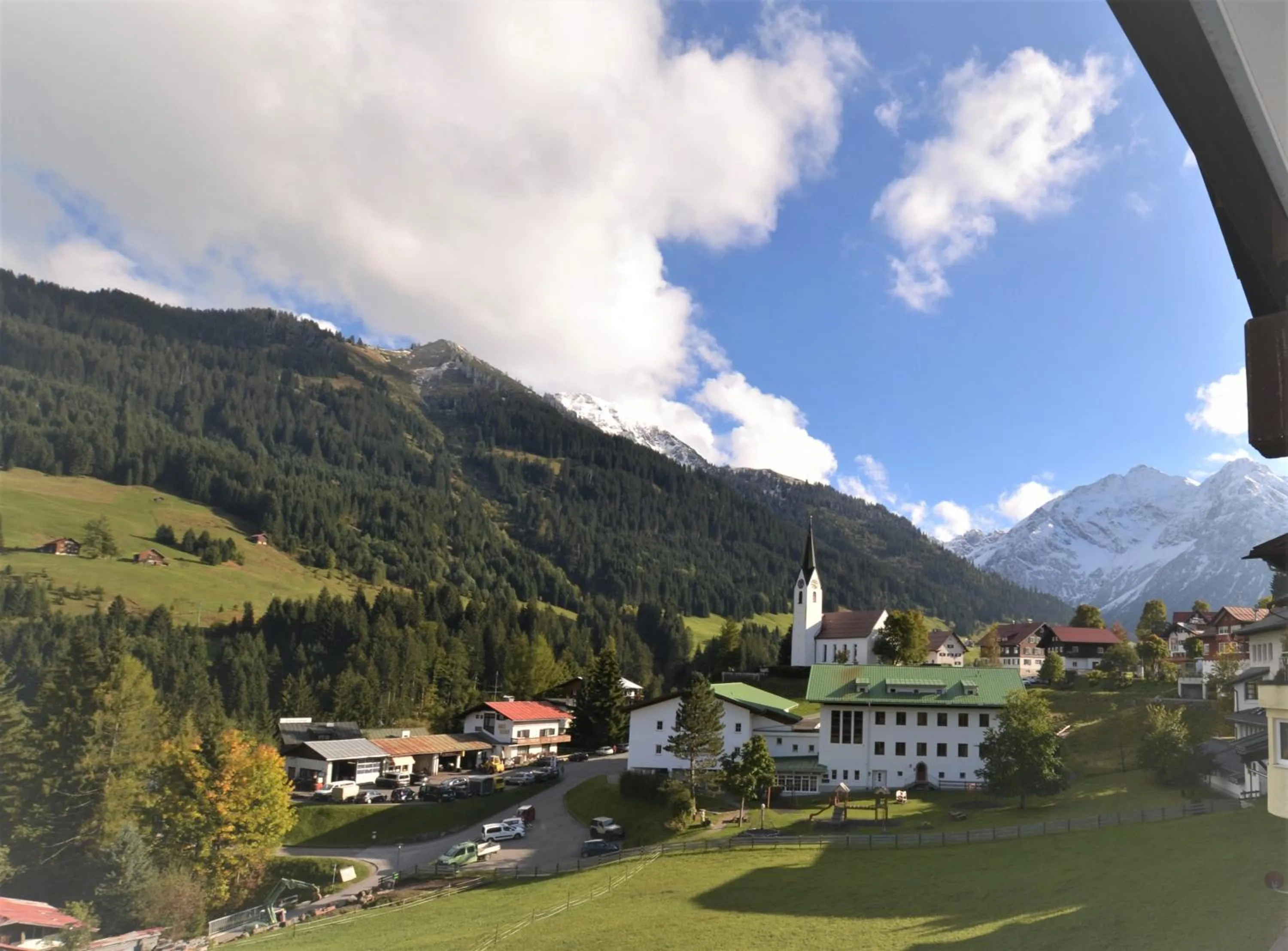 Natural landscape in Alp-Chalet