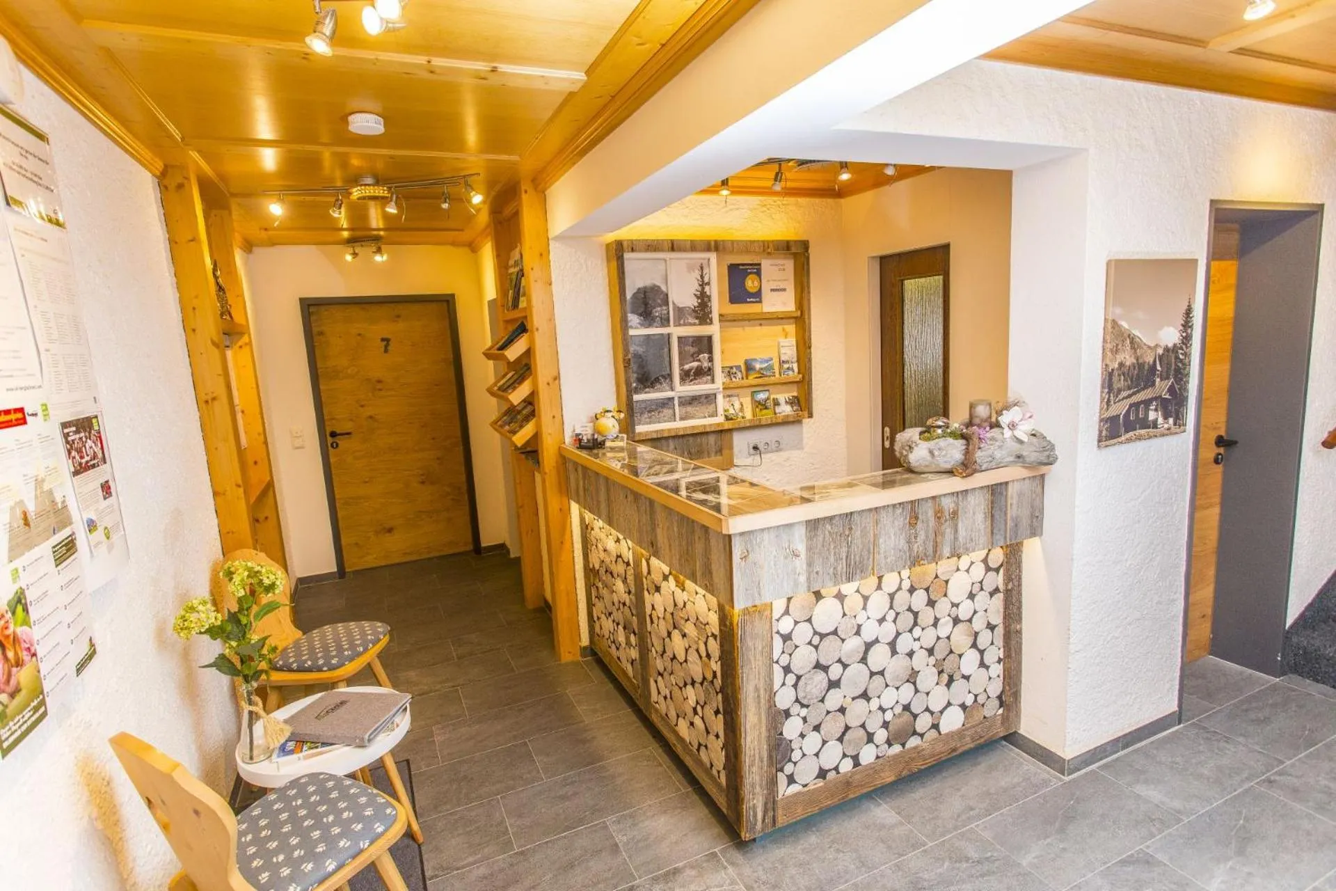 Lobby or reception in Alp-Chalet