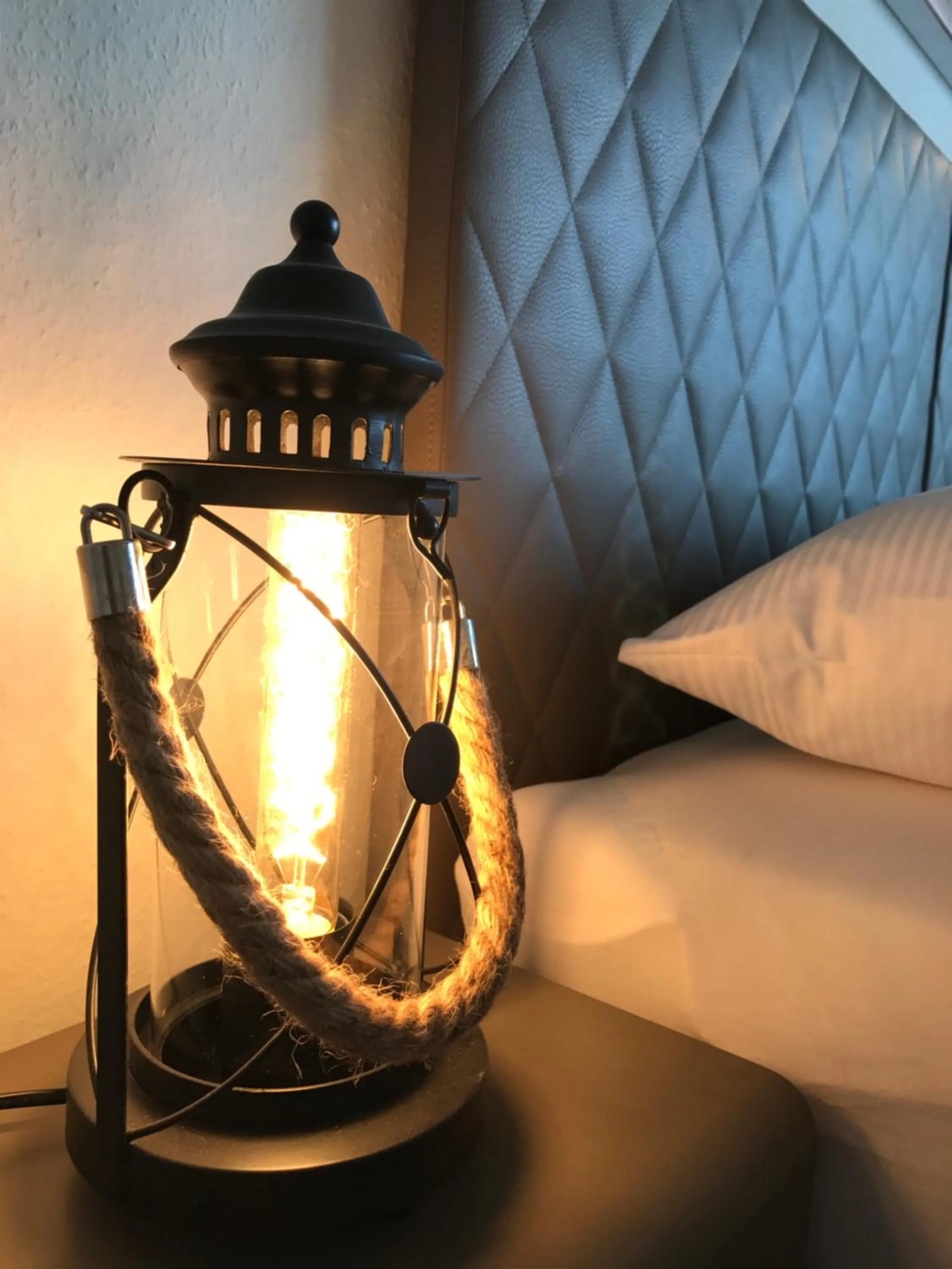 Bed in Hotel Katamaran