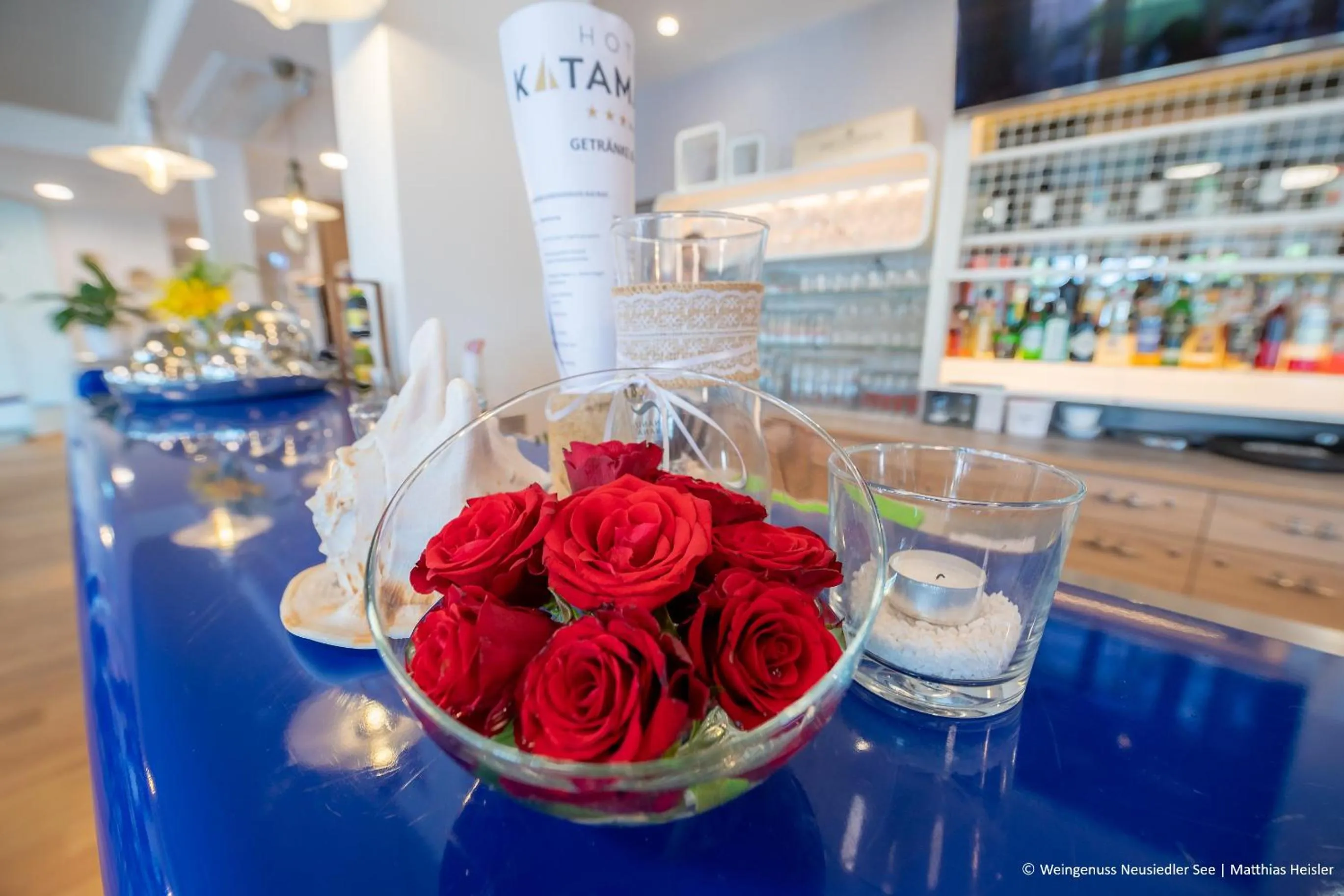 Lounge or bar in Hotel Katamaran