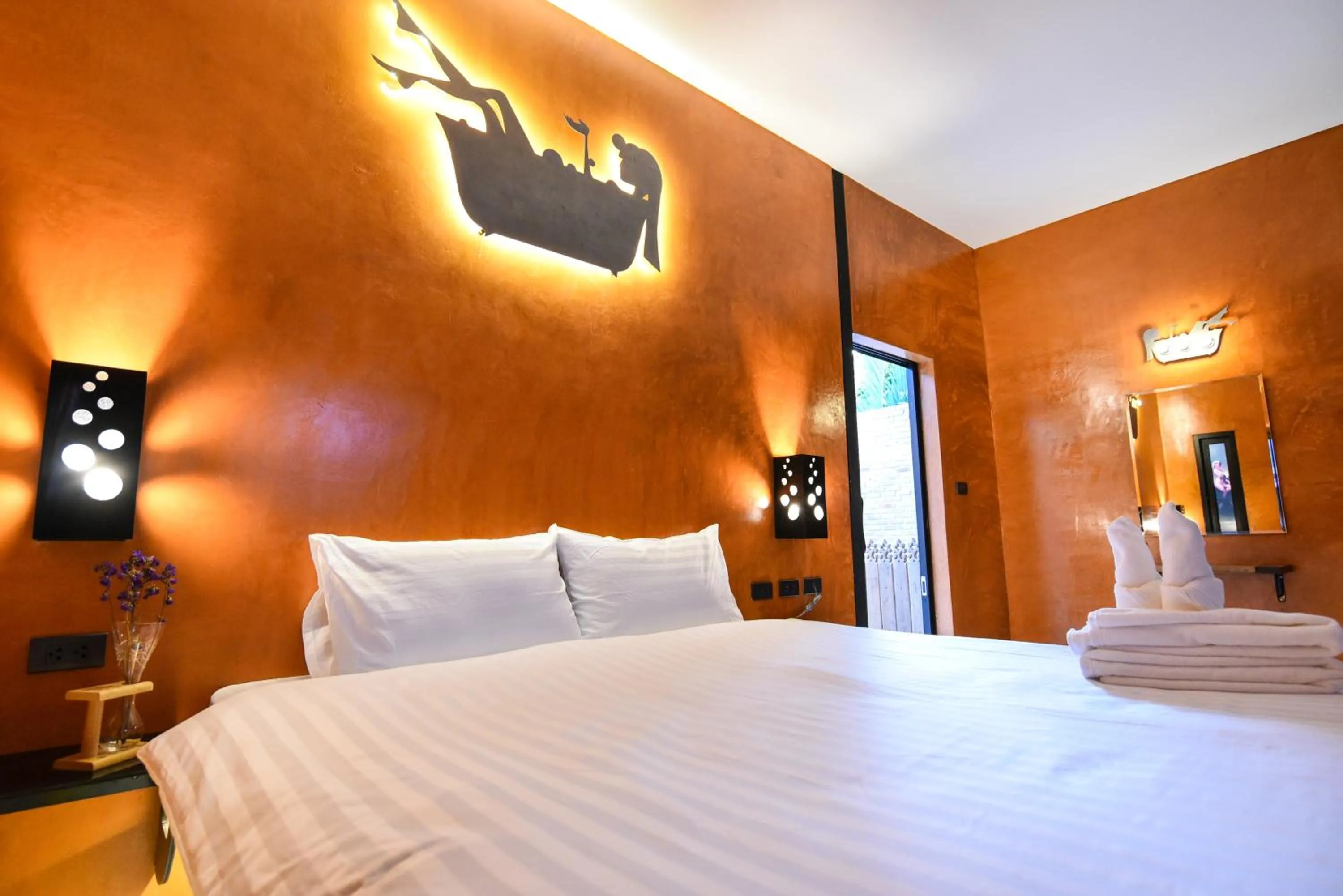 Bed in Bedvilla Chiangrai