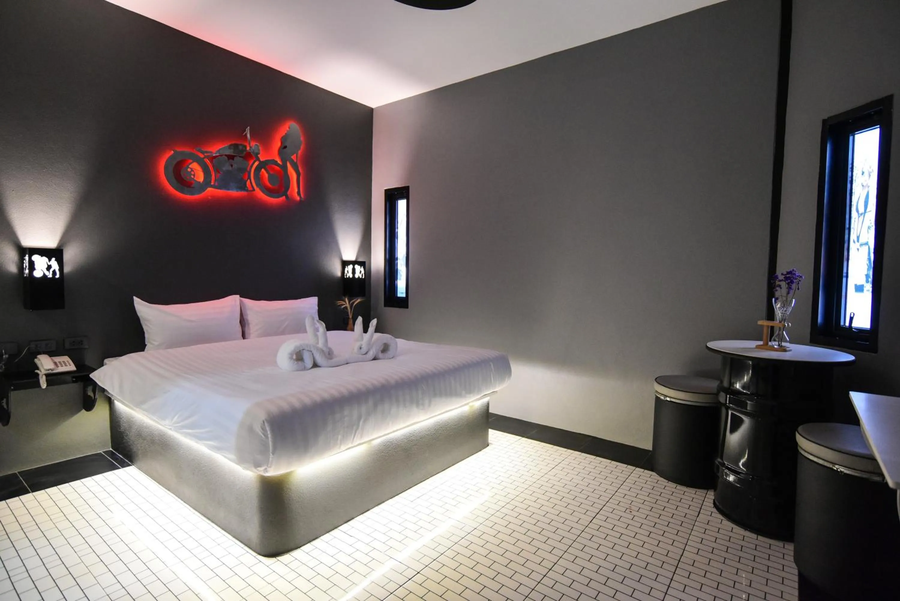 Bed in Bedvilla Chiangrai