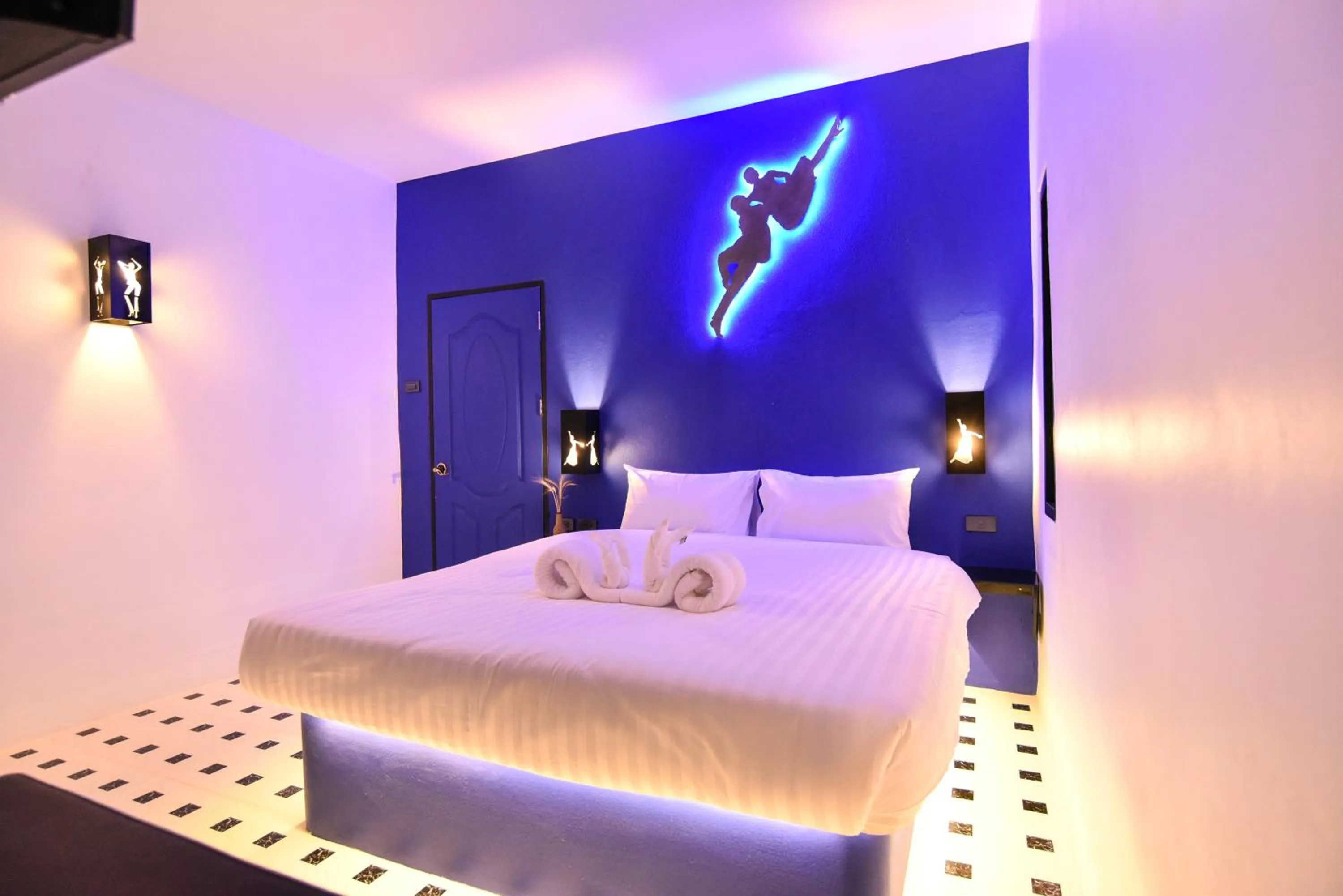 Bed in Bedvilla Chiangrai