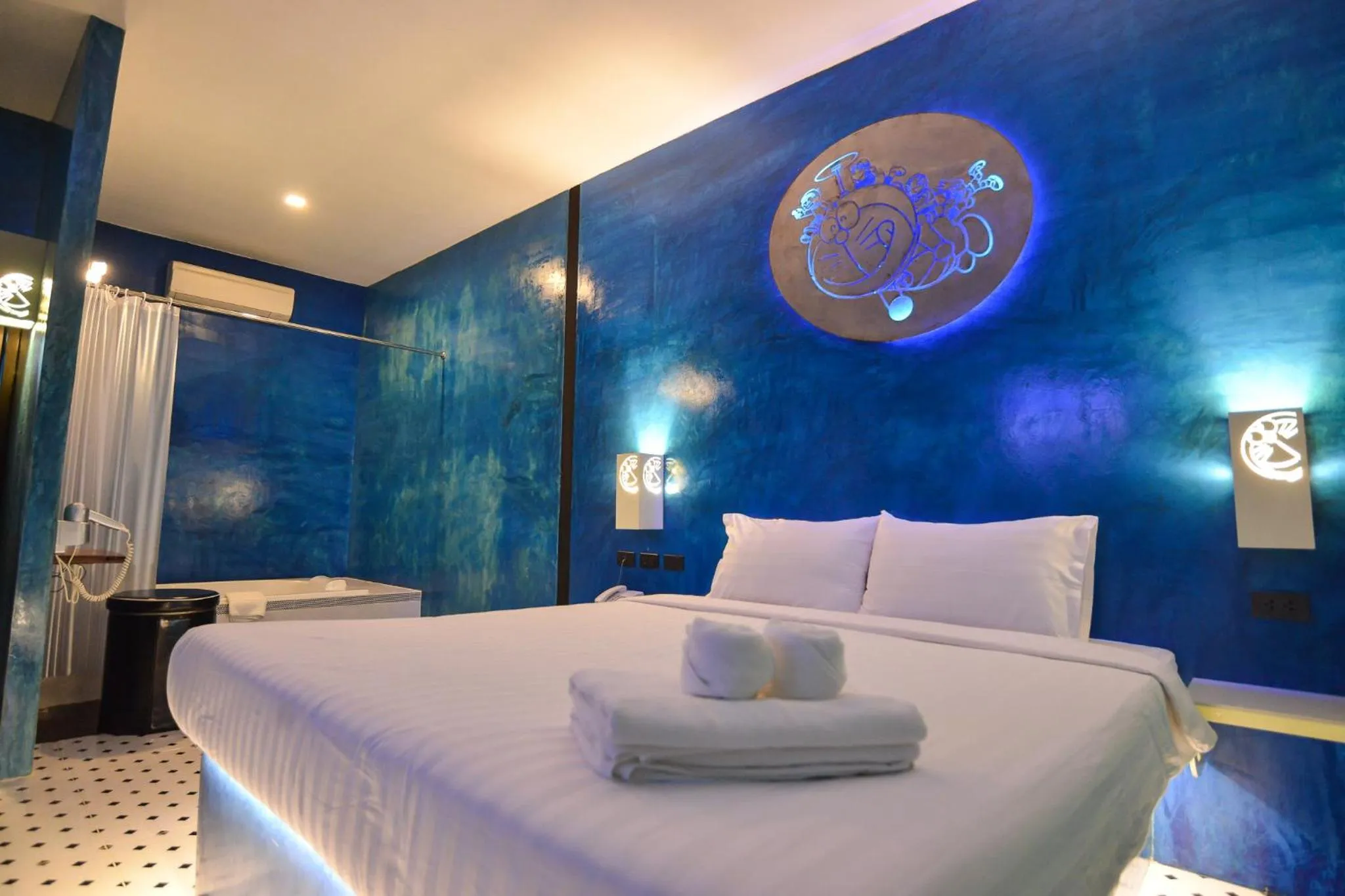 Bed in Bedvilla Chiangrai