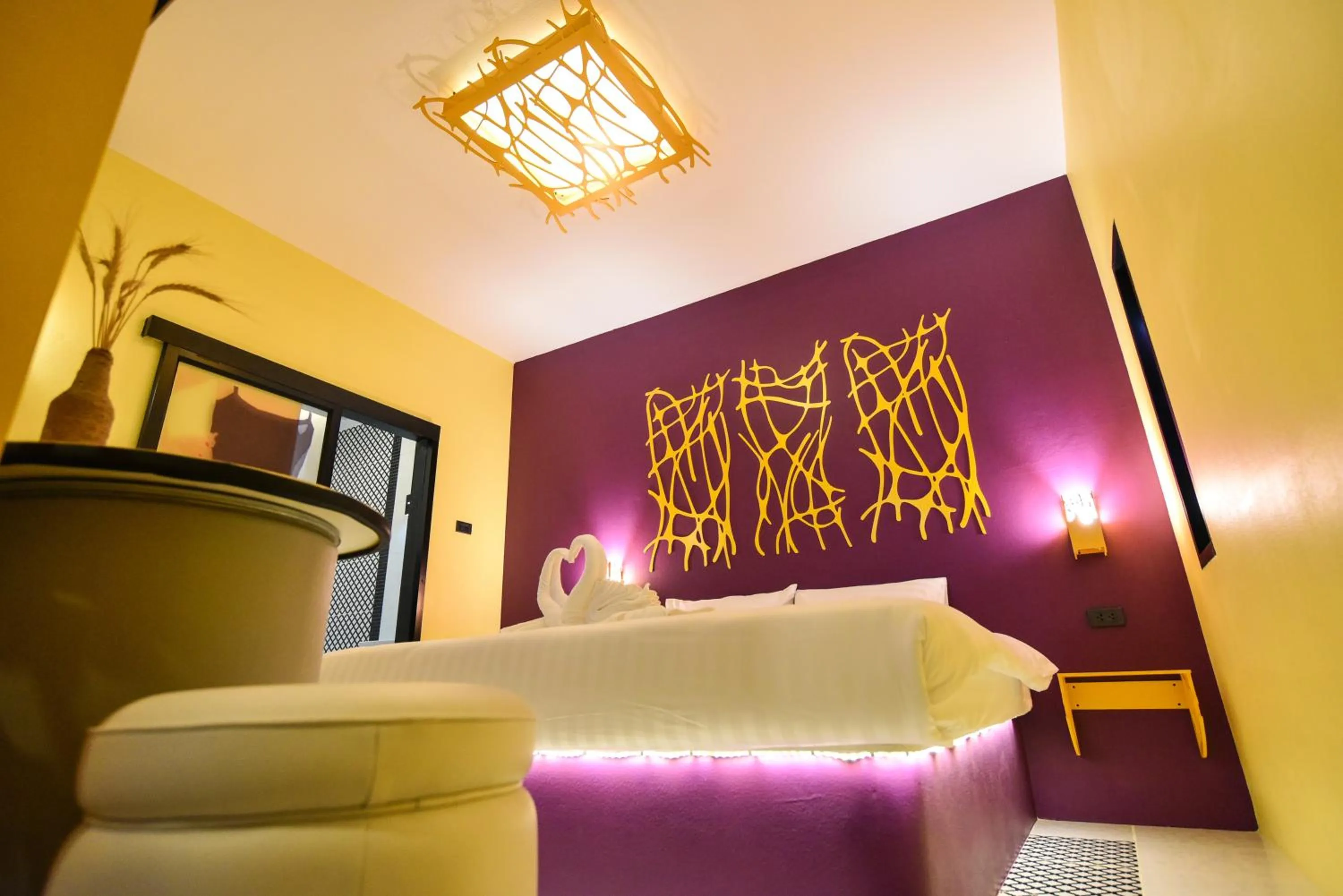 Bedroom, Bed in Bedvilla Chiangrai