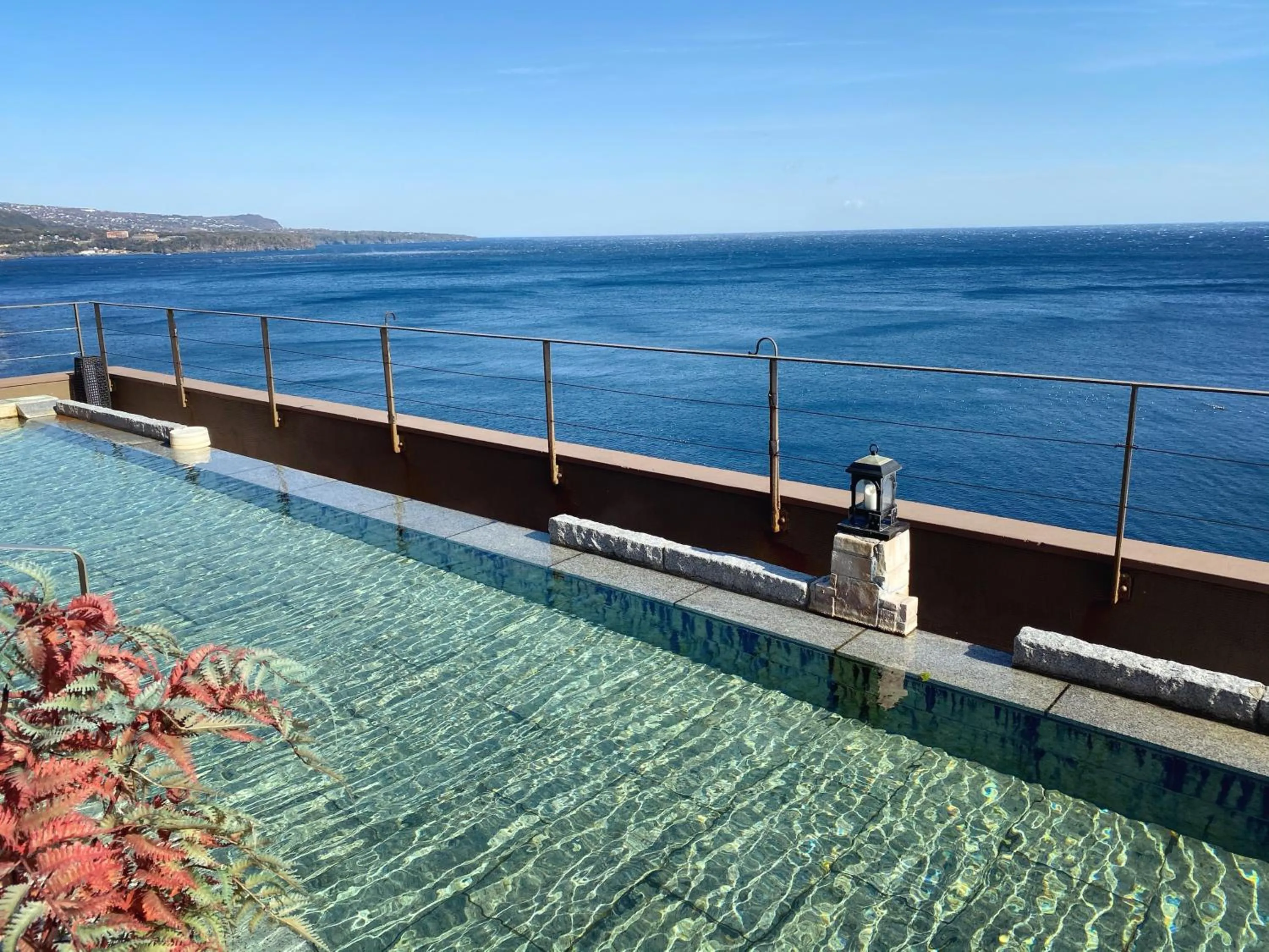 Open Air Bath in Hokkawa Onsen Hotel