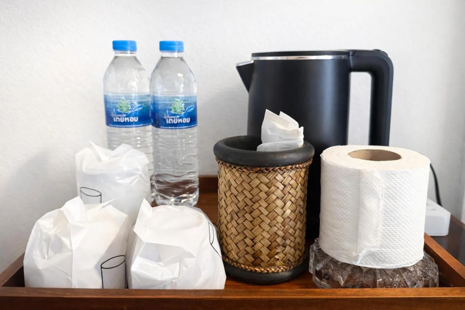 Kitchen or kitchenette in Lanta L.D. Beach Bungalow