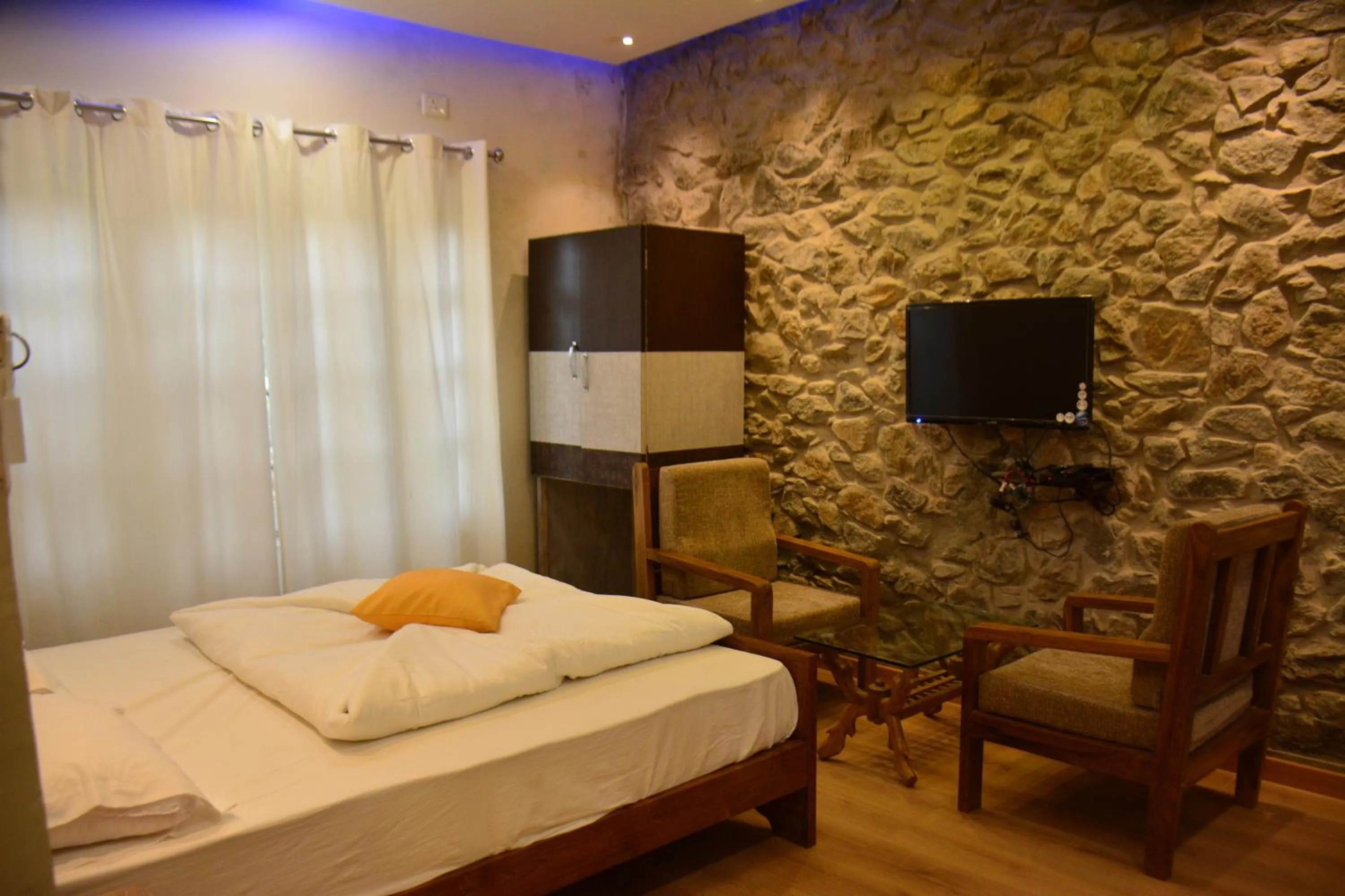 Bedroom in Hotel Toppers Corner