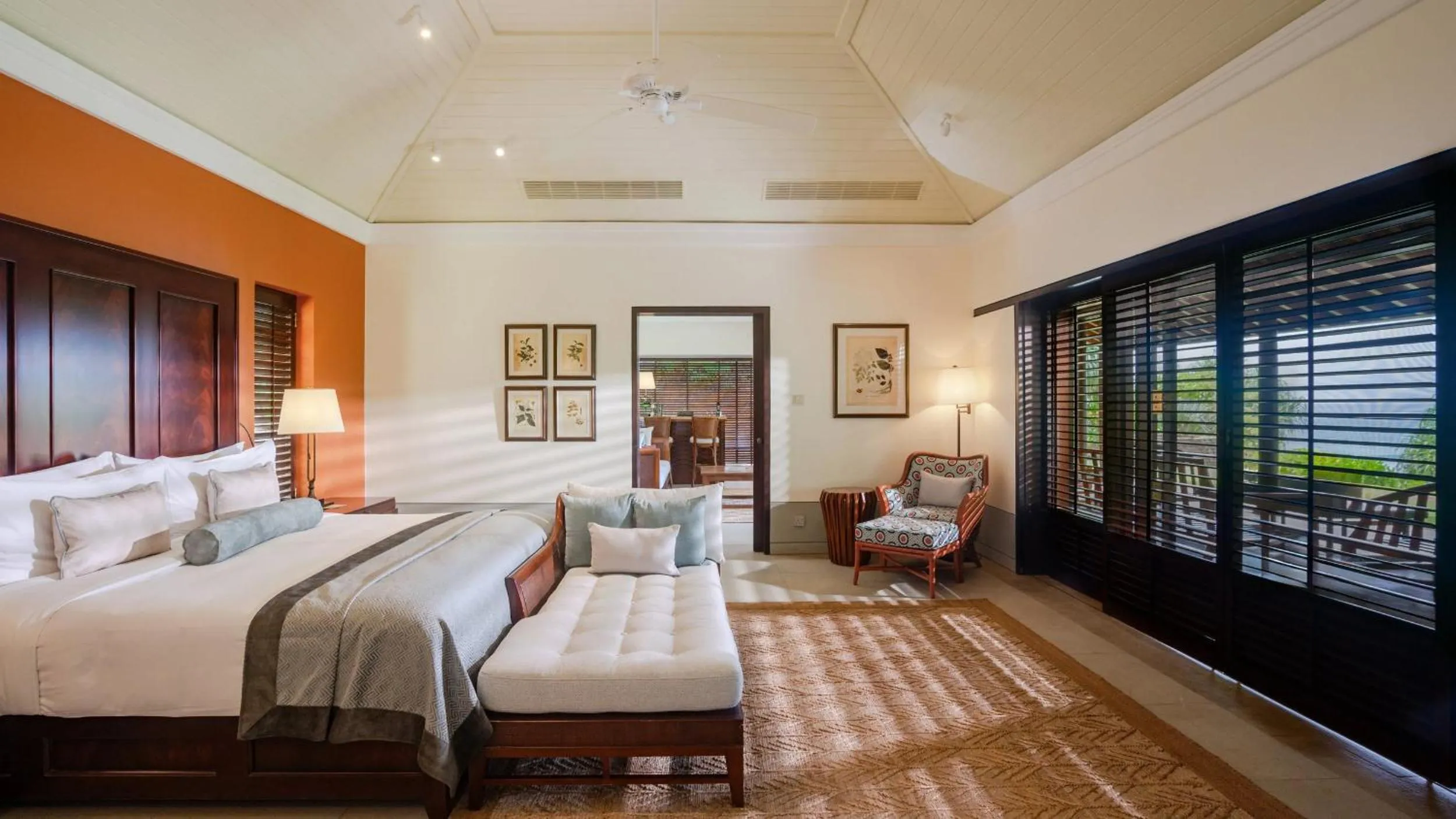 Bedroom, Bed in Cape Weligama - Relais and Chateaux
