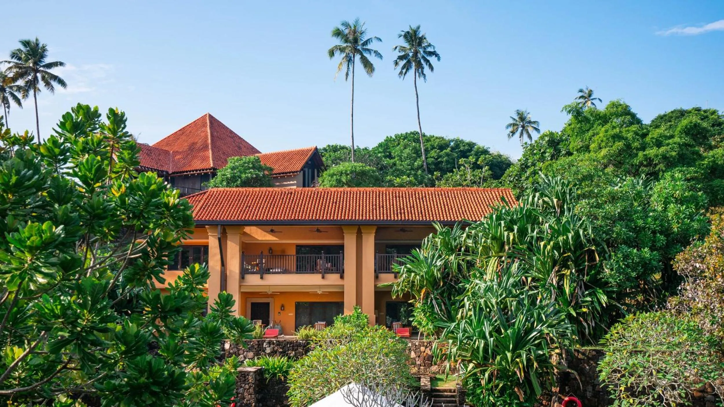 Garden view in Cape Weligama - Relais and Chateaux