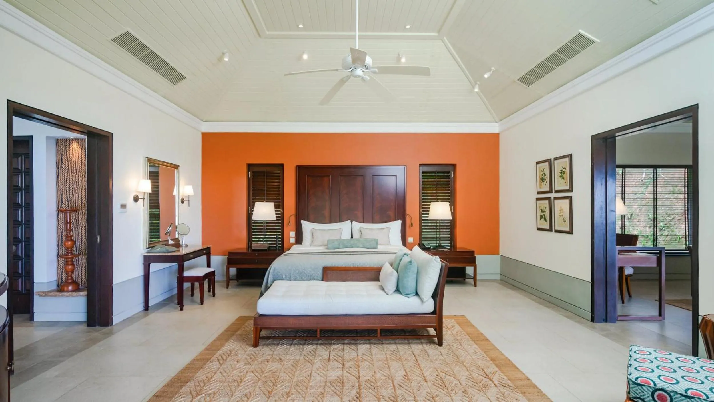 Bedroom, Bed in Cape Weligama - Relais and Chateaux