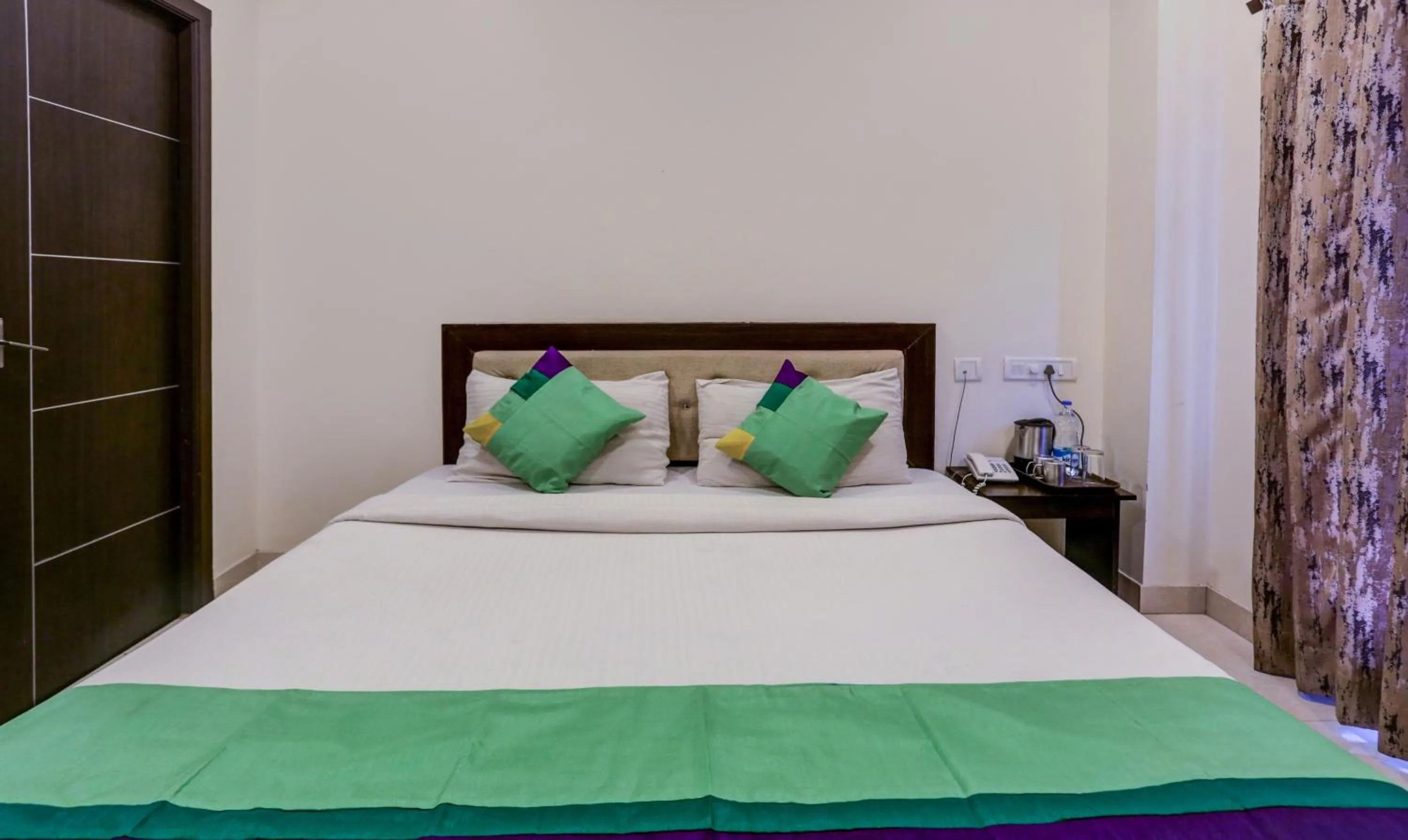 Bed in Hotel Royal Elite Madurai