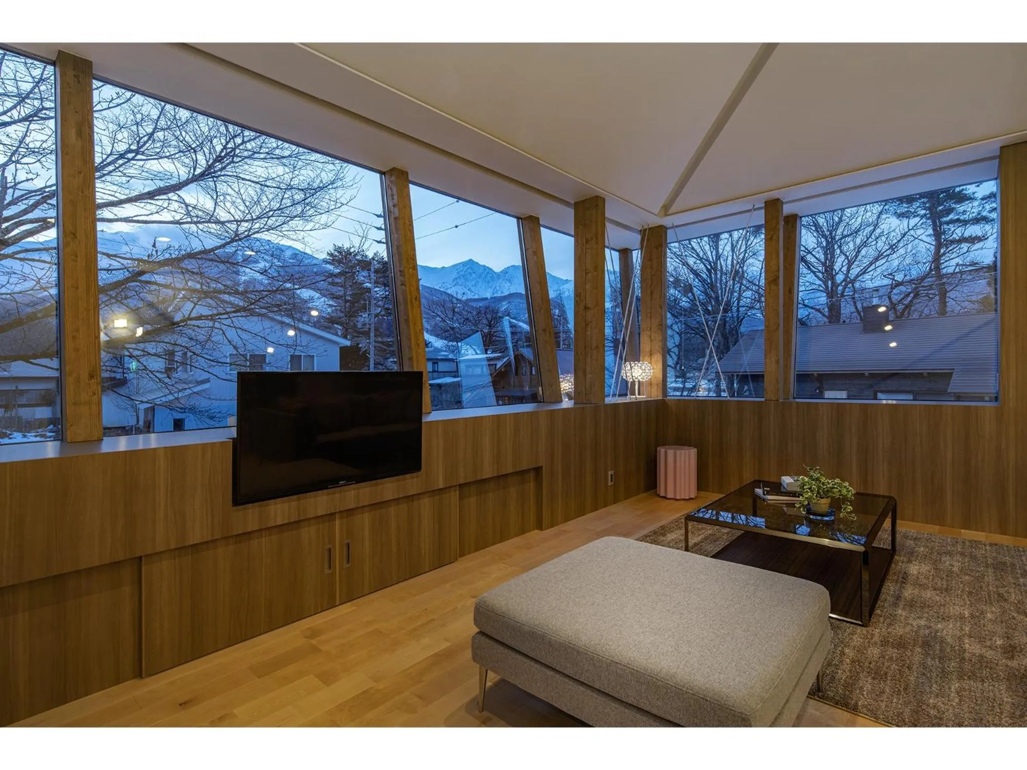 Natural landscape in Pension Eastmountain Hakuba