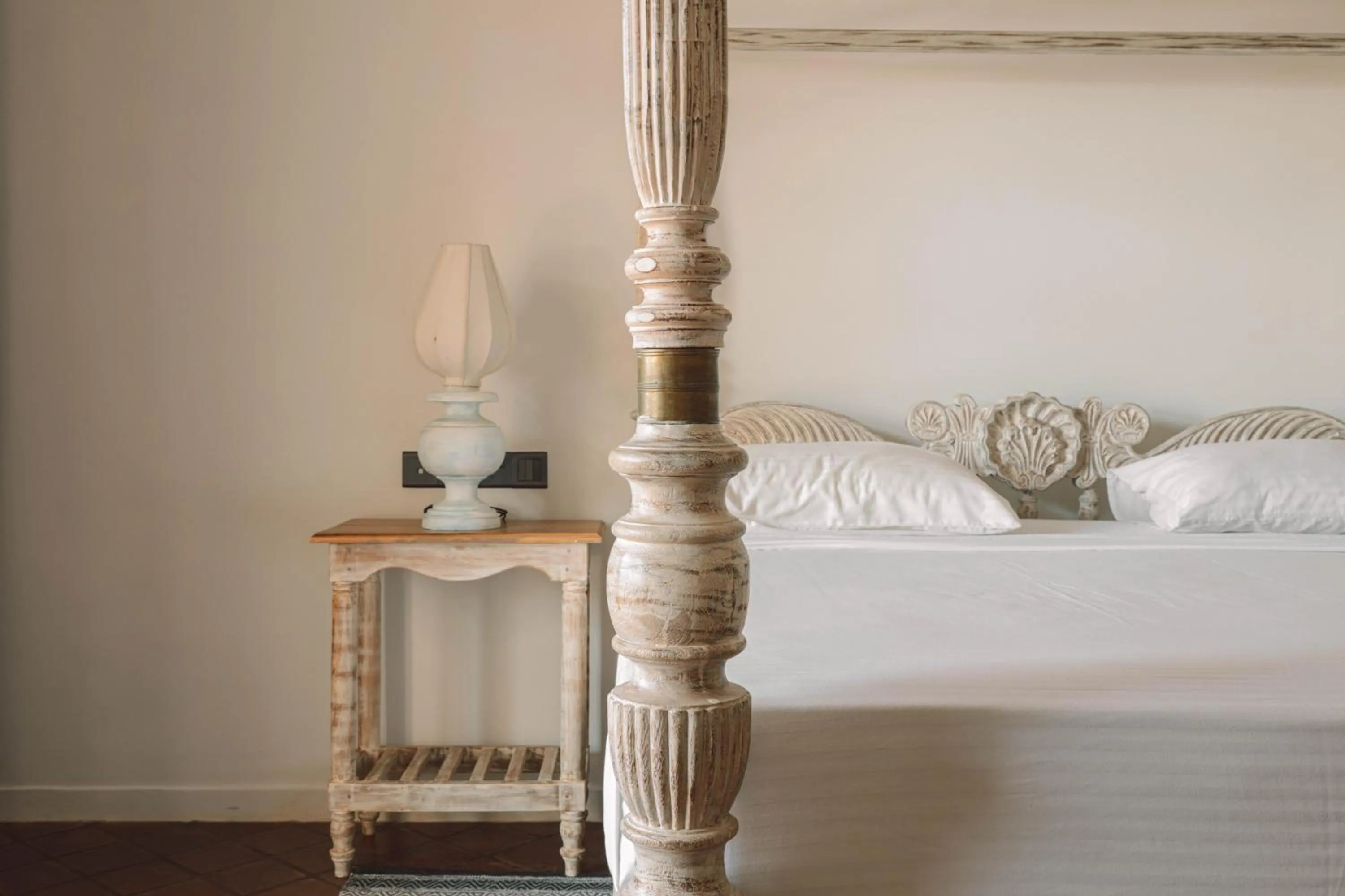 Bed in Naomi Beach Resort - Adults only