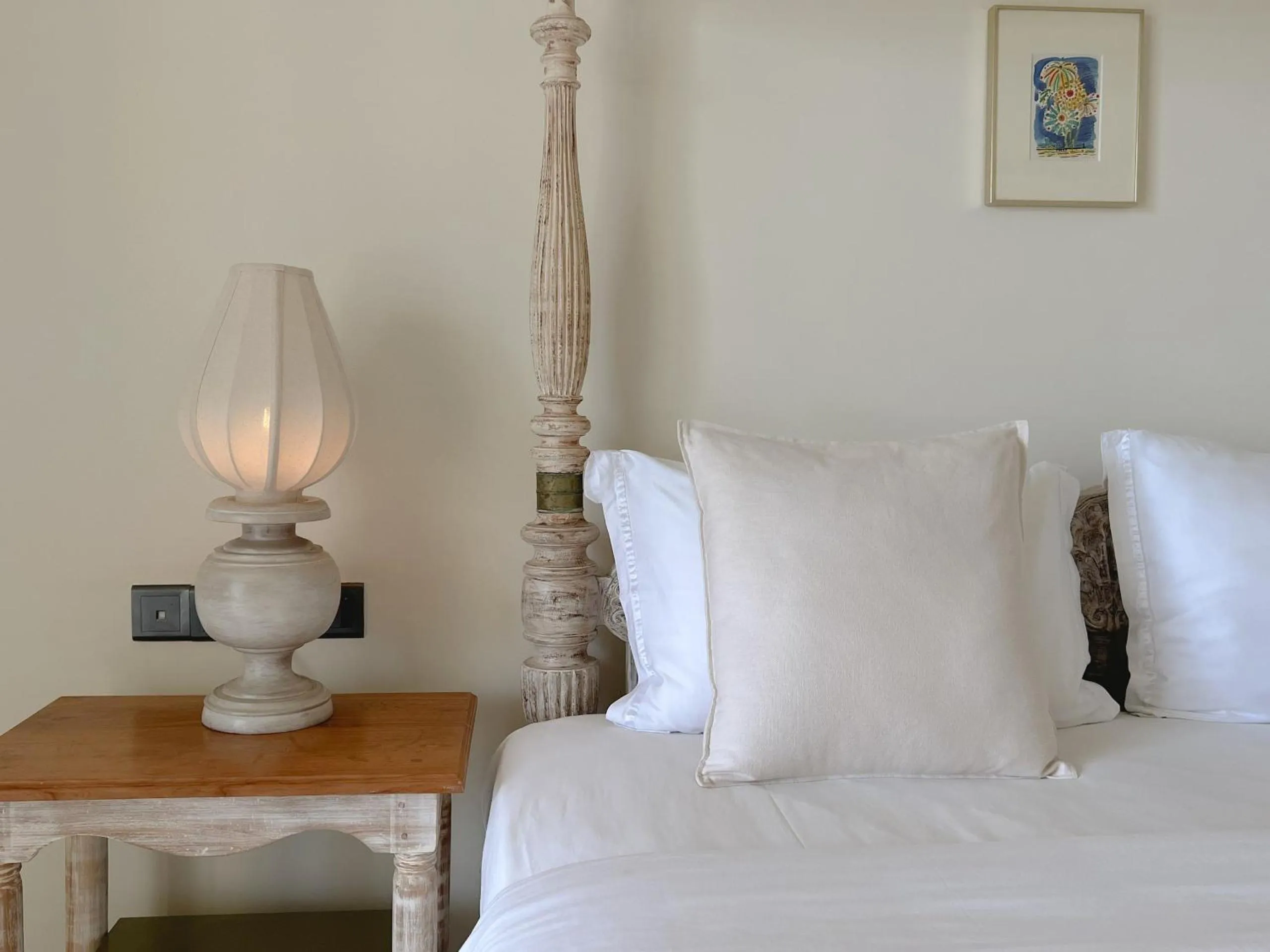 Bed in Naomi Beach Resort - Adults only