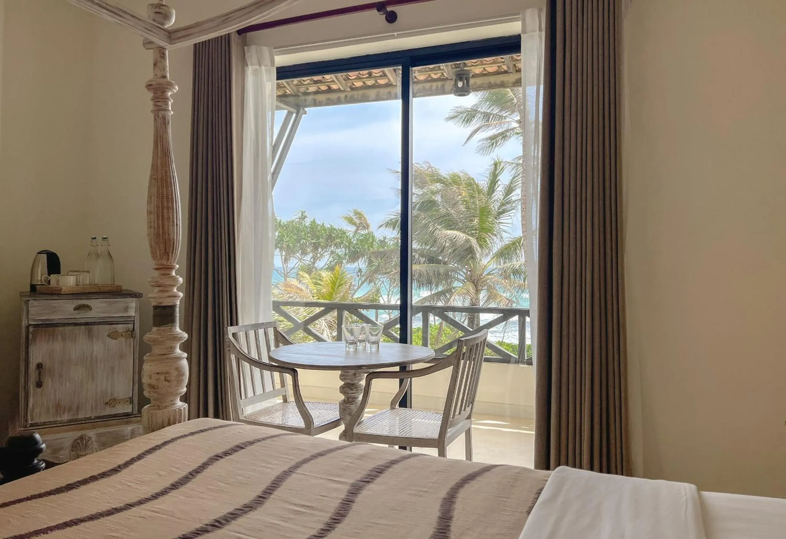 Bed in Naomi Beach Resort - Adults only