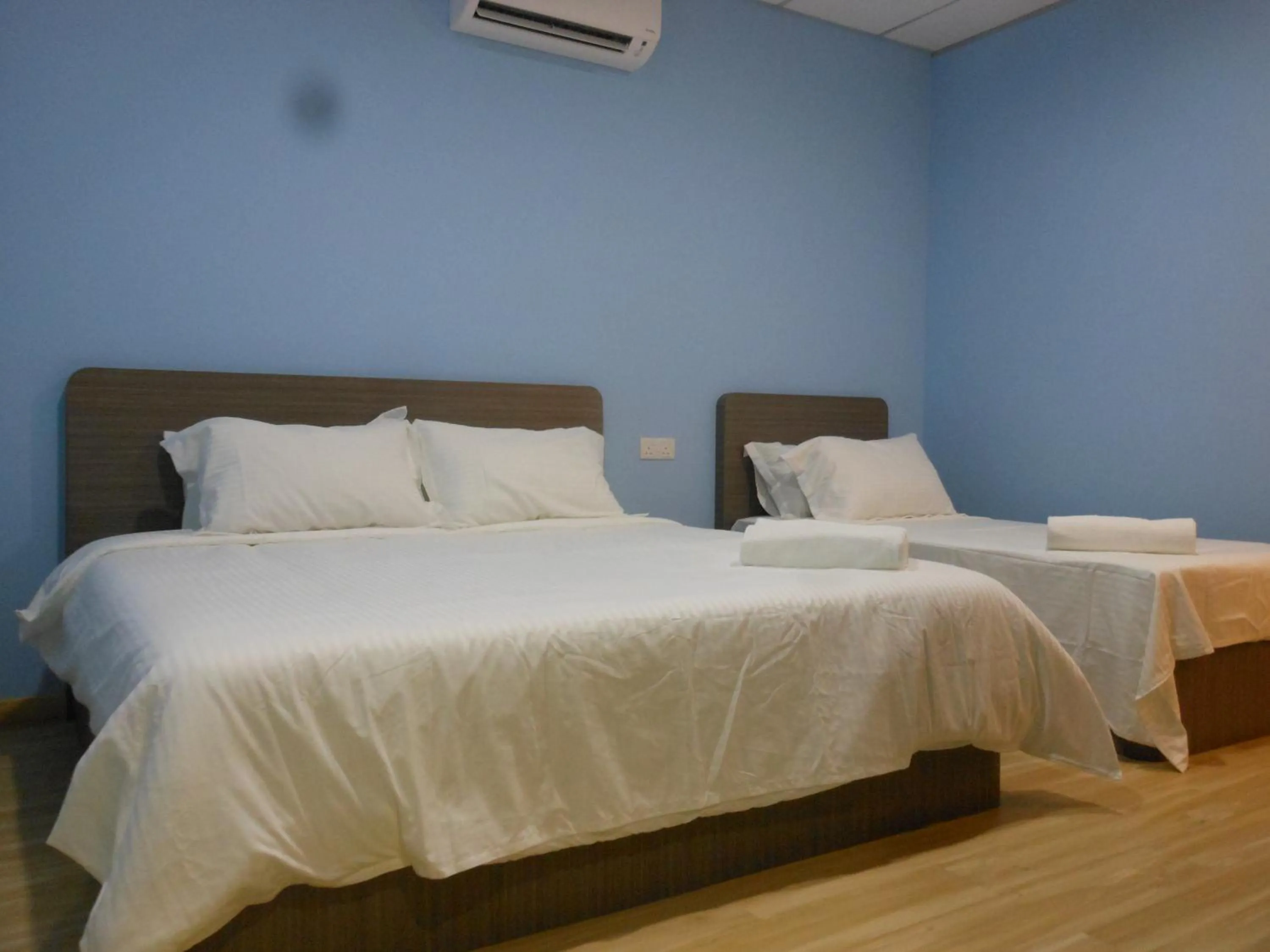 Bed in Eiman Homestay, Kluang