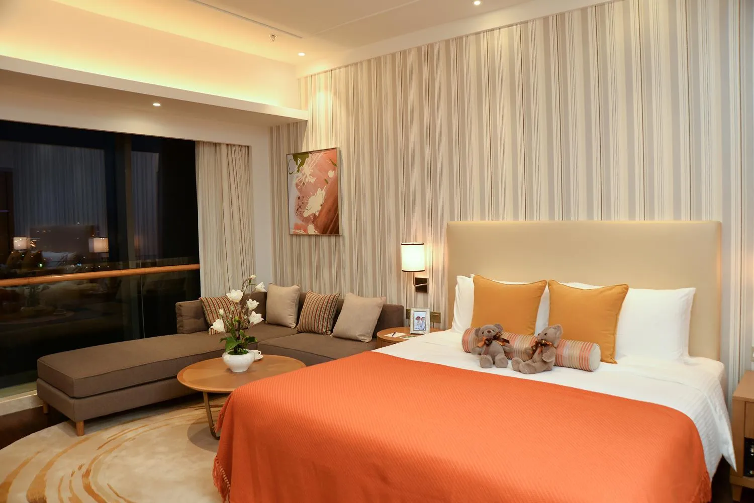 Bedroom, Bed in Somerset Software Park Xiamen